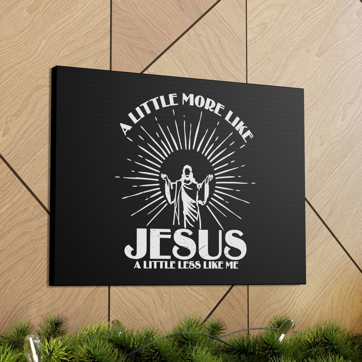 Scripture Walls A Little More Like Jesus Ephesians 5:1 Christian Wall Art Bible Verse Print Ready to Hang Unframed-Express Your Love Gifts
