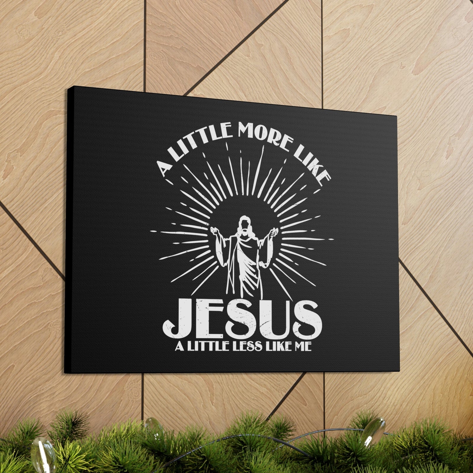 Scripture Walls A Little More Like Jesus Ephesians 5:1 Christian Wall Art Bible Verse Print Ready to Hang Unframed-Express Your Love Gifts