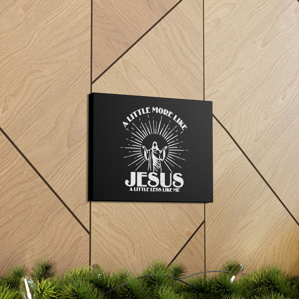 Scripture Walls A Little More Like Jesus Ephesians 5:1 Christian Wall Art Bible Verse Print Ready to Hang Unframed-Express Your Love Gifts