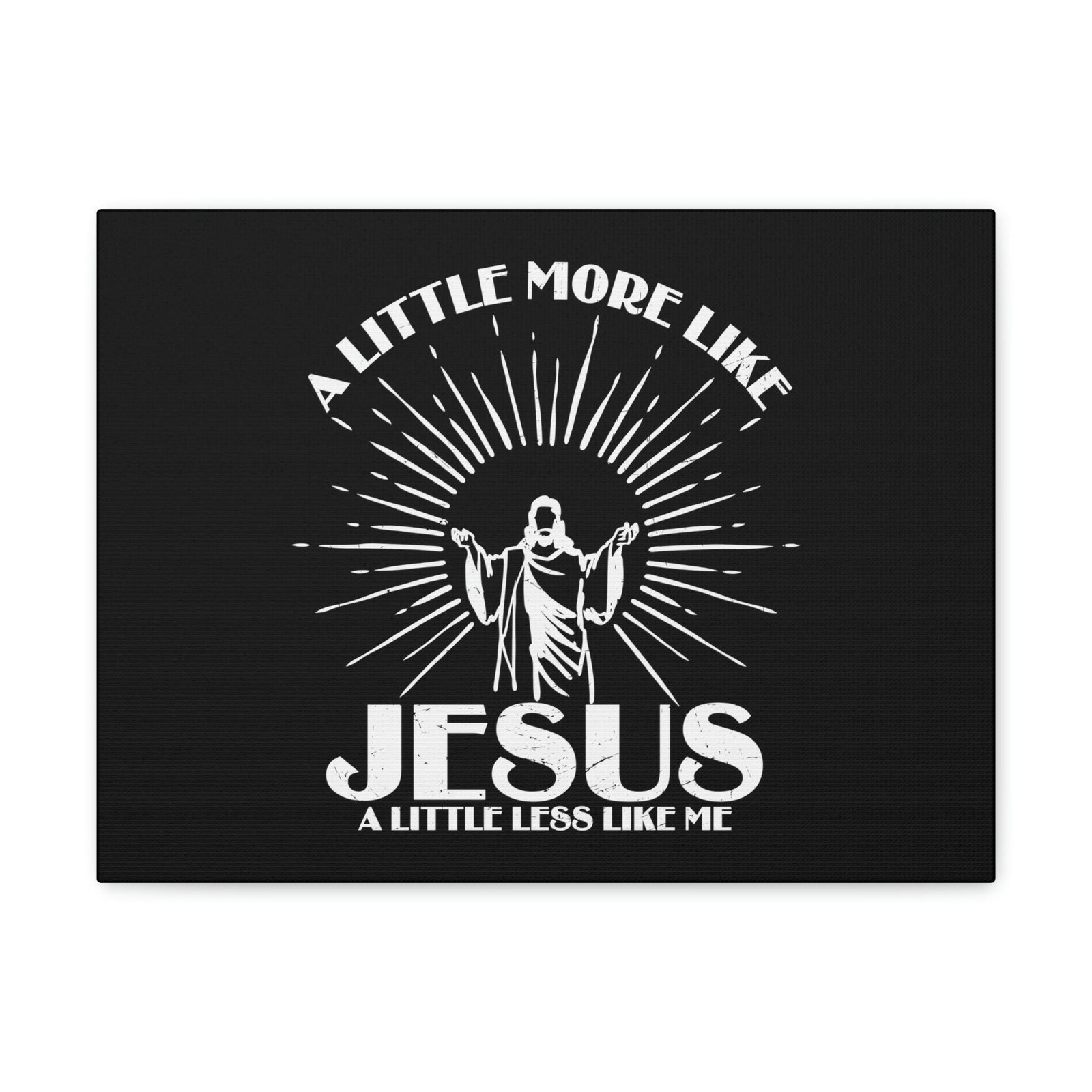 Scripture Walls A Little More Like Jesus Ephesians 5:1 Christian Wall Art Bible Verse Print Ready to Hang Unframed-Express Your Love Gifts