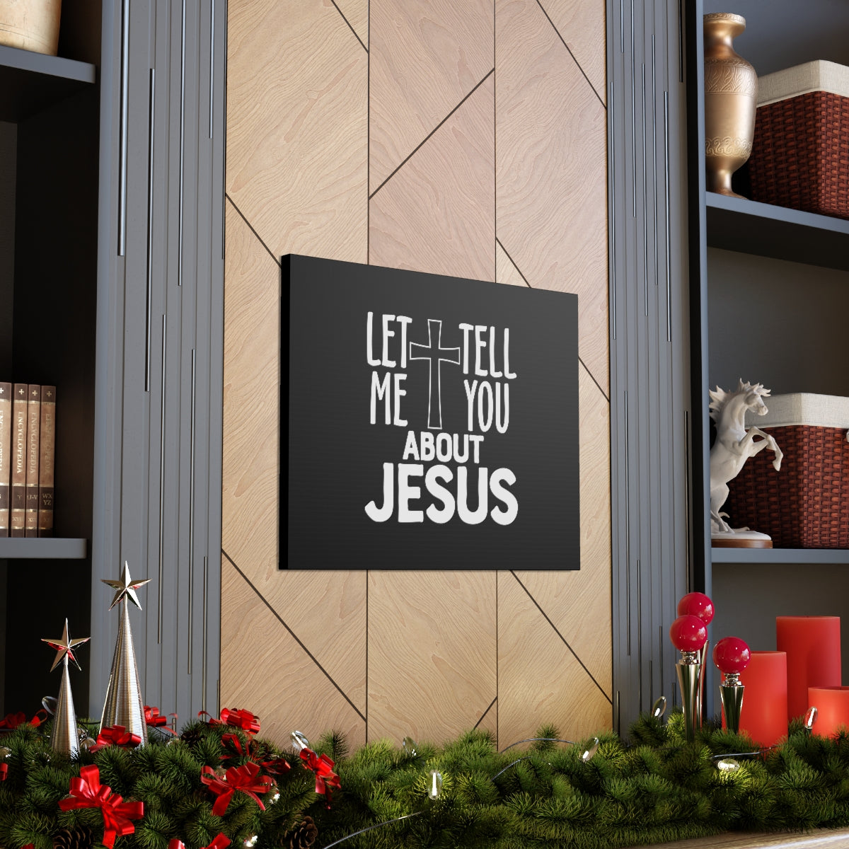 Scripture Walls About Jesus John 3:16 KJV Christian Wall Art Bible Verse Print Ready to Hang Unframed-Express Your Love Gifts
