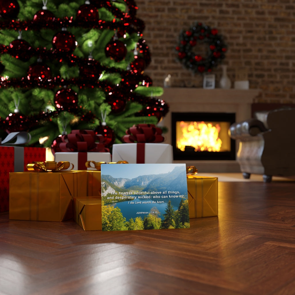 Scripture Walls Above All Things Jeremiah 17:9 Bible Verse Canvas Christian Wall Art Ready to Hang Unframed-Express Your Love Gifts