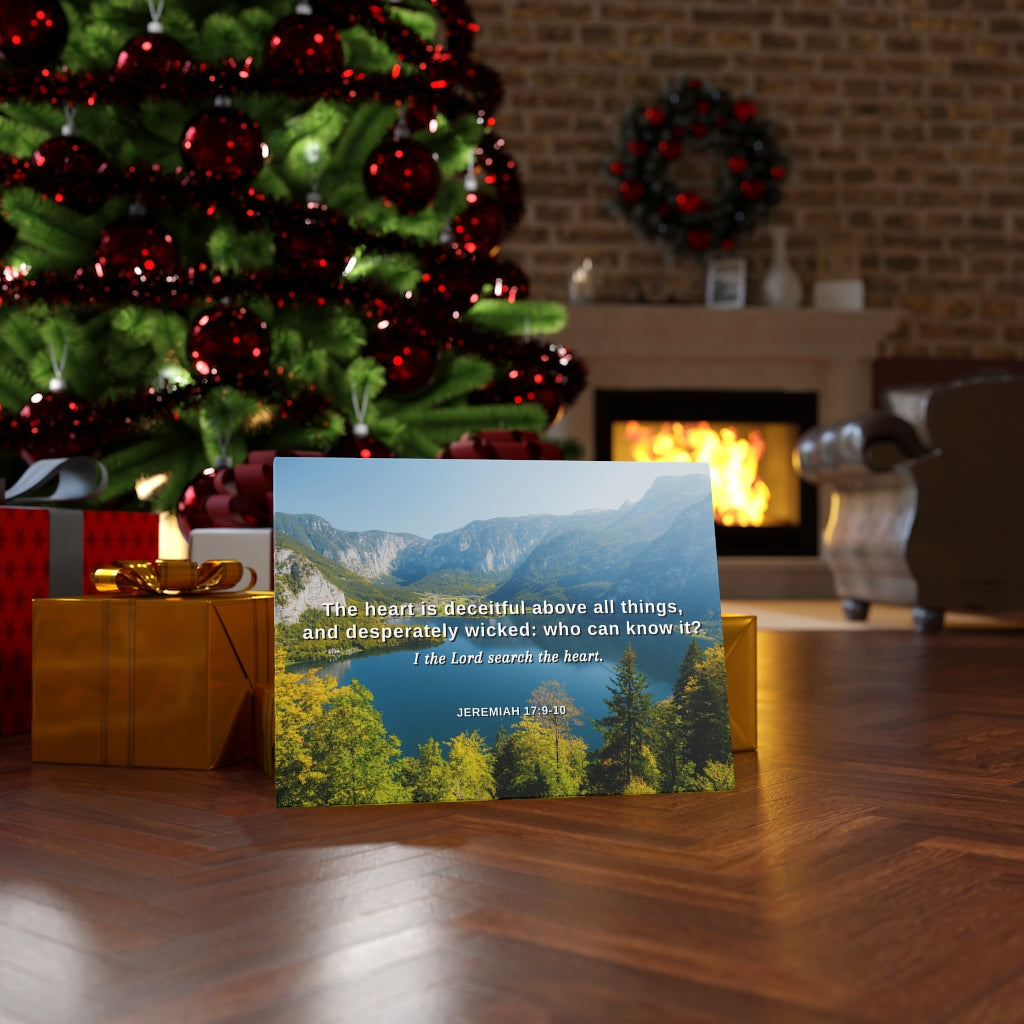 Scripture Walls Above All Things Jeremiah 17:9 Bible Verse Canvas Christian Wall Art Ready to Hang Unframed-Express Your Love Gifts