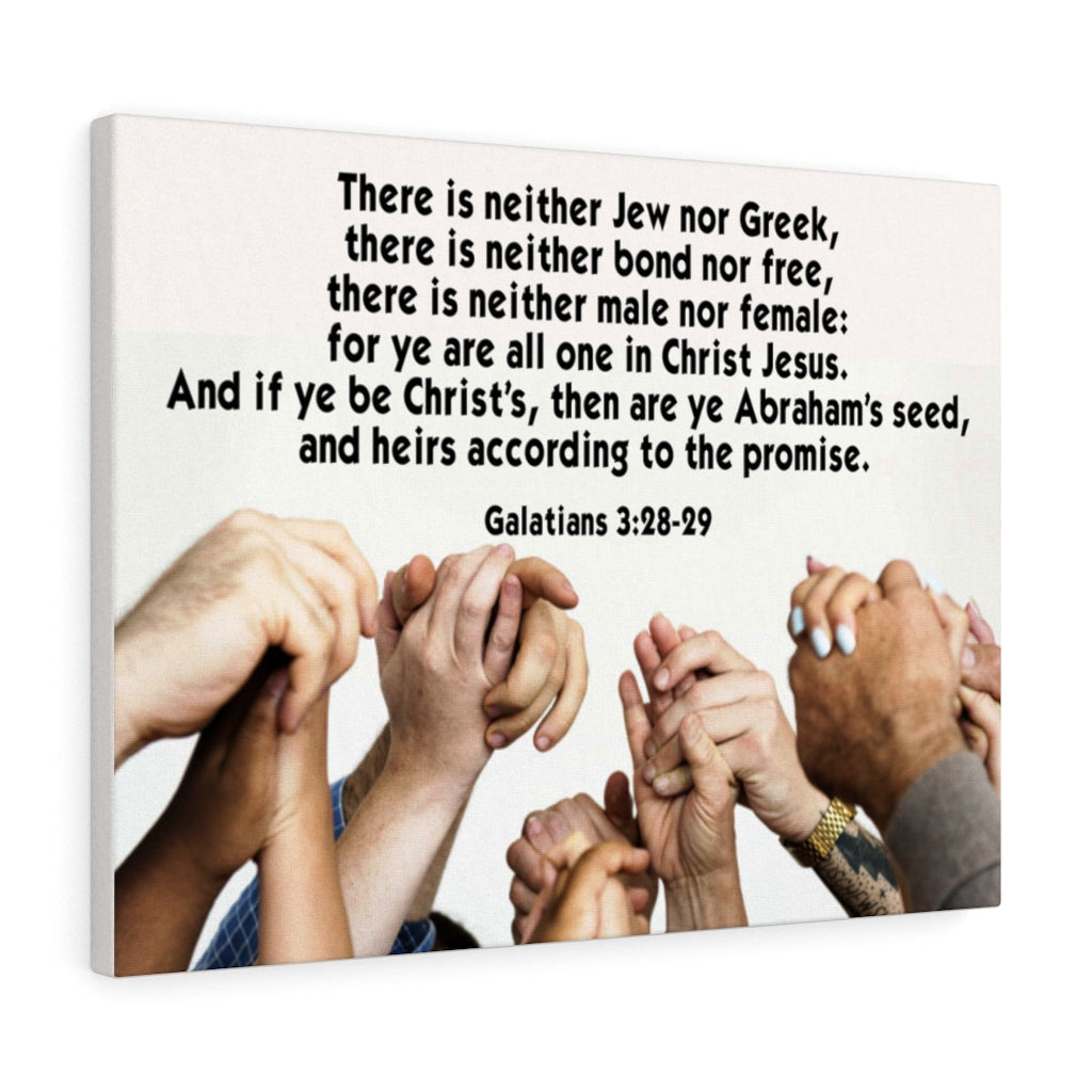 Scripture Walls Abraham's Seed Galatians 3:28-29 Wall Art Christian Home Decor Unframed-Express Your Love Gifts