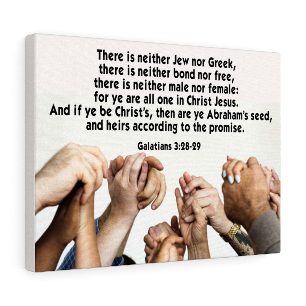 Scripture Walls Abraham's Seed Galatians 3:28-29 Wall Art Christian Home Decor Unframed-Express Your Love Gifts