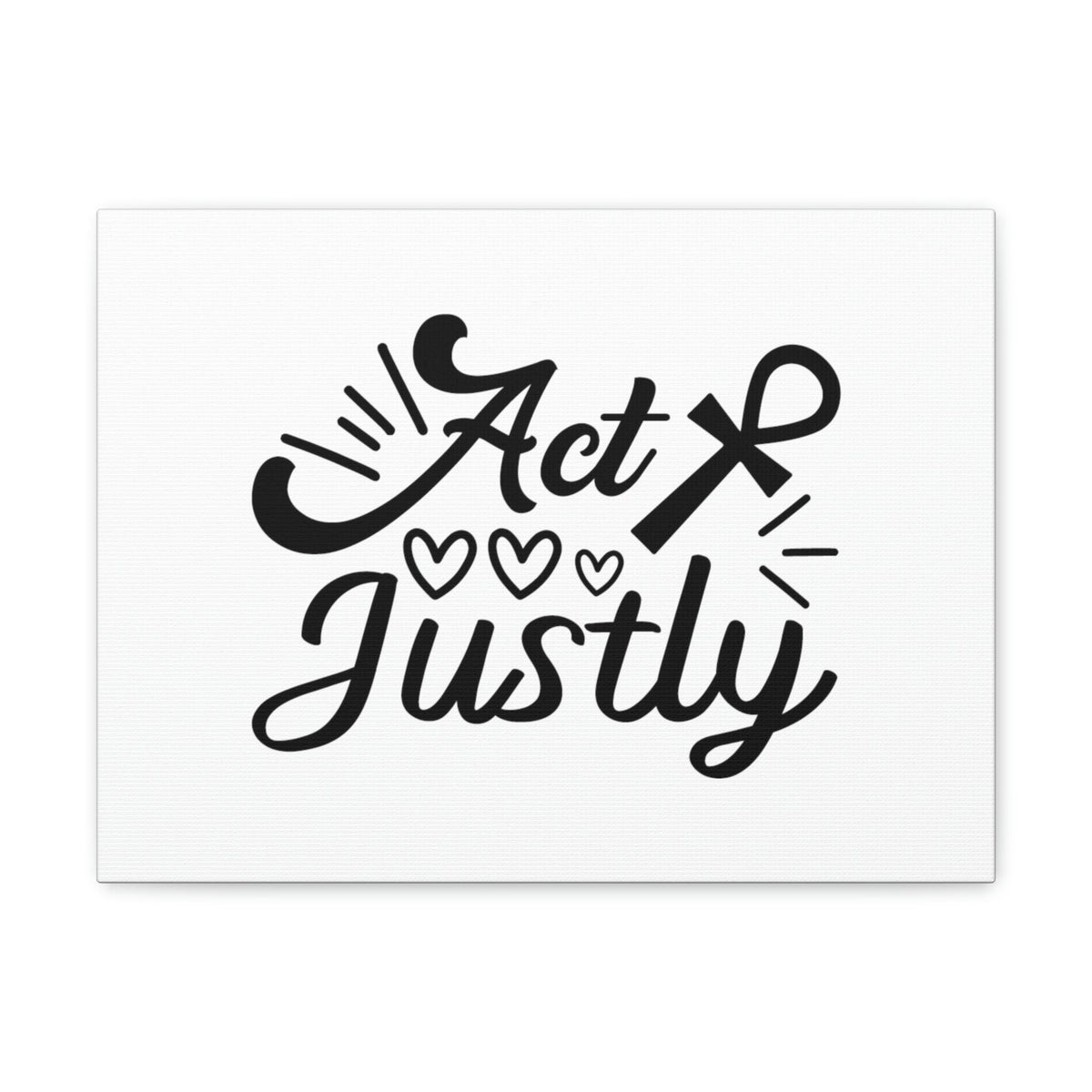 Scripture Walls Act Justly Isaiah 1:17 Christian Wall Art Bible Verse Print Ready to Hang Unframed-Express Your Love Gifts