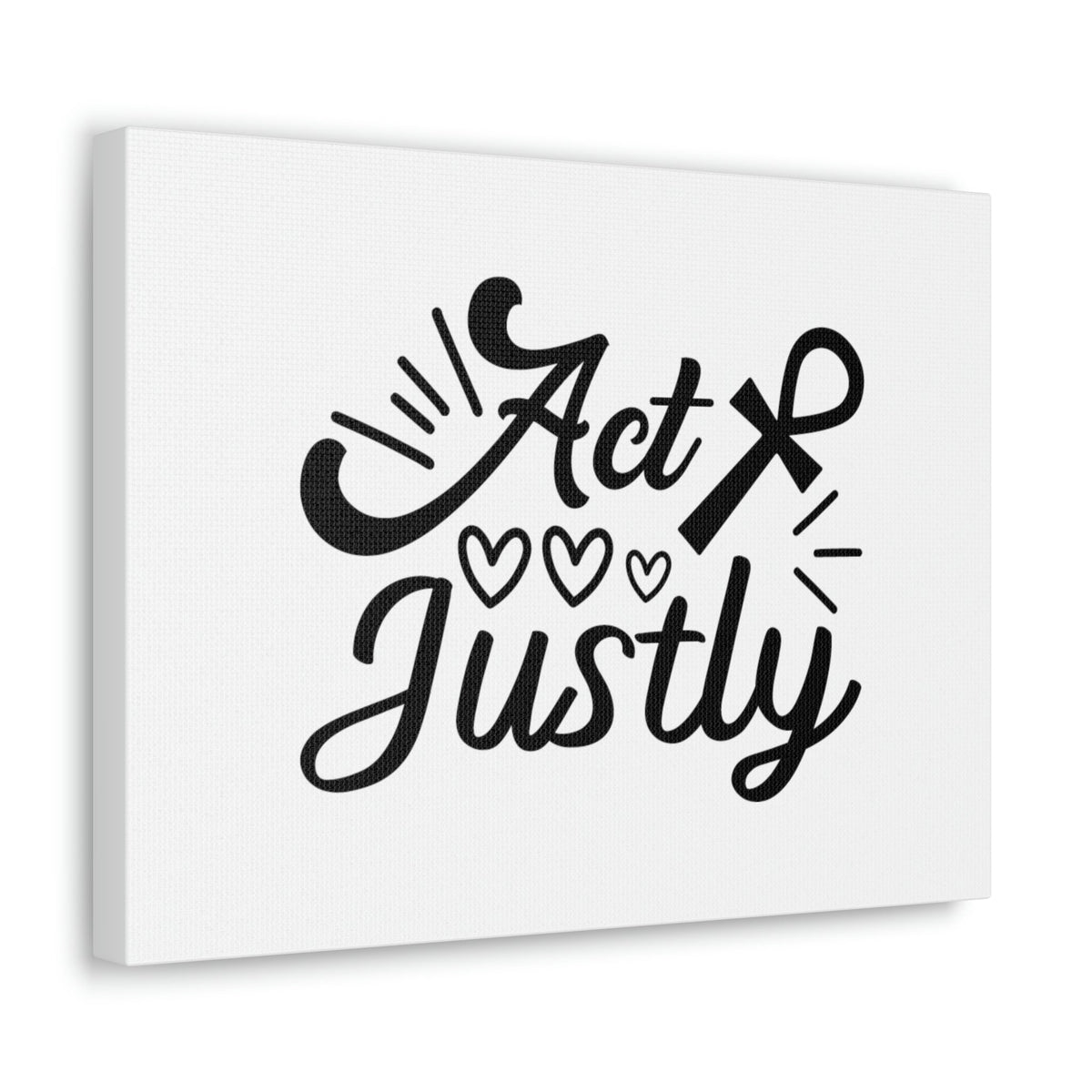 Scripture Walls Act Justly Isaiah 1:17 Christian Wall Art Bible Verse Print Ready to Hang Unframed-Express Your Love Gifts