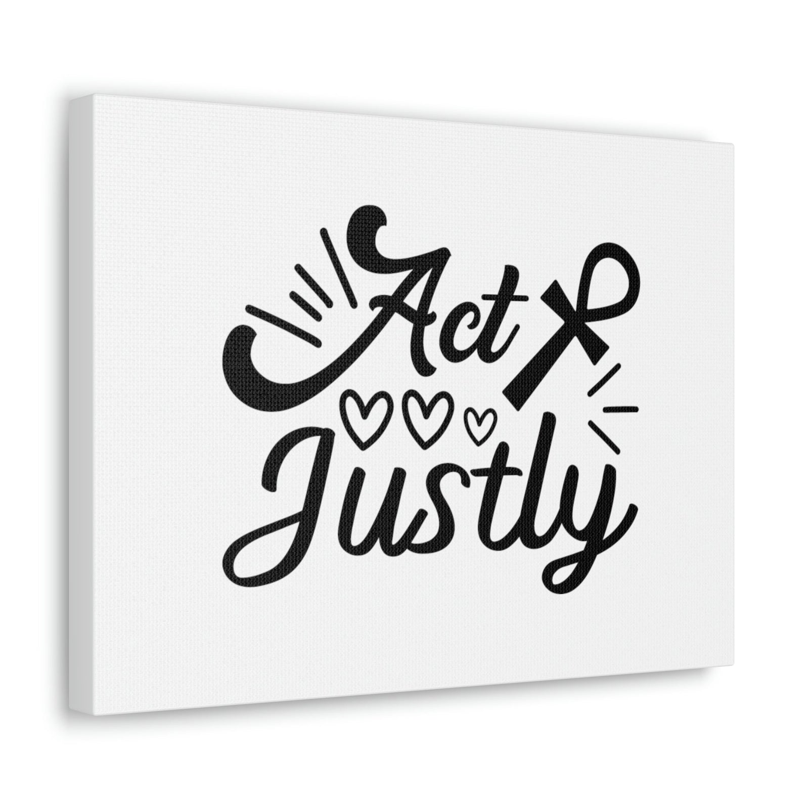 Scripture Walls Act Justly Isaiah 1:17 Christian Wall Art Bible Verse Print Ready to Hang Unframed-Express Your Love Gifts