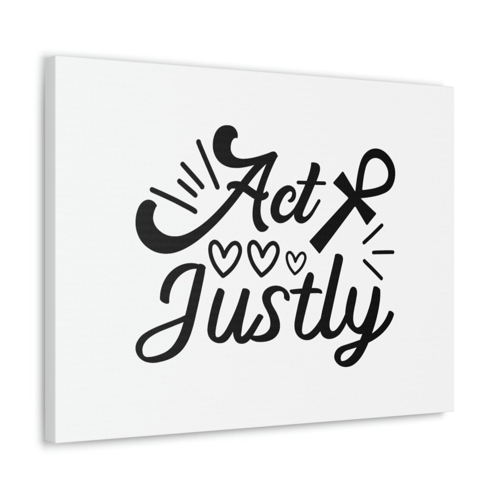 Scripture Walls Act Justly Isaiah 1:17 Christian Wall Art Bible Verse Print Ready to Hang Unframed-Express Your Love Gifts