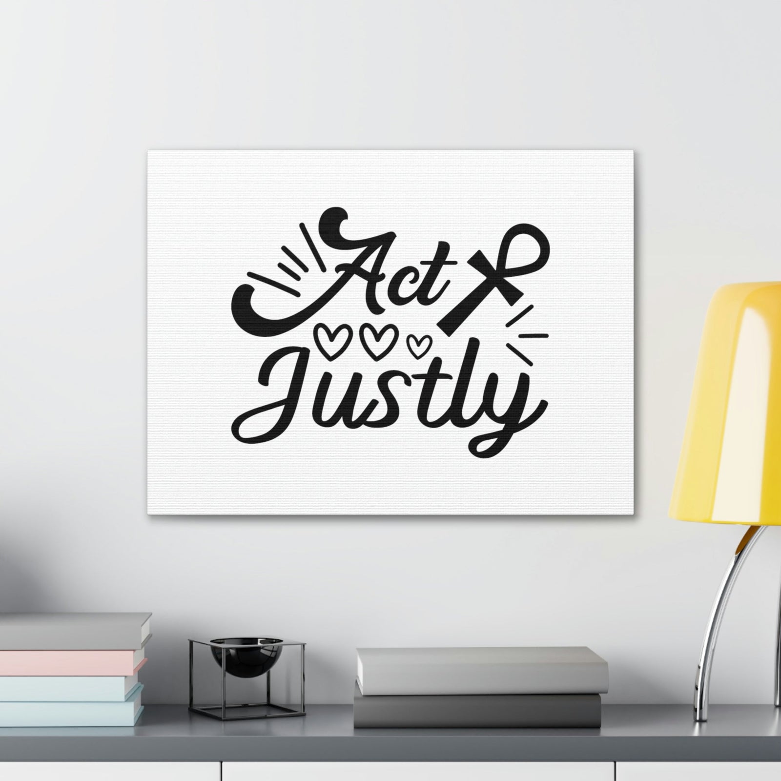 Scripture Walls Act Justly Isaiah 1:17 Christian Wall Art Bible Verse Print Ready to Hang Unframed-Express Your Love Gifts