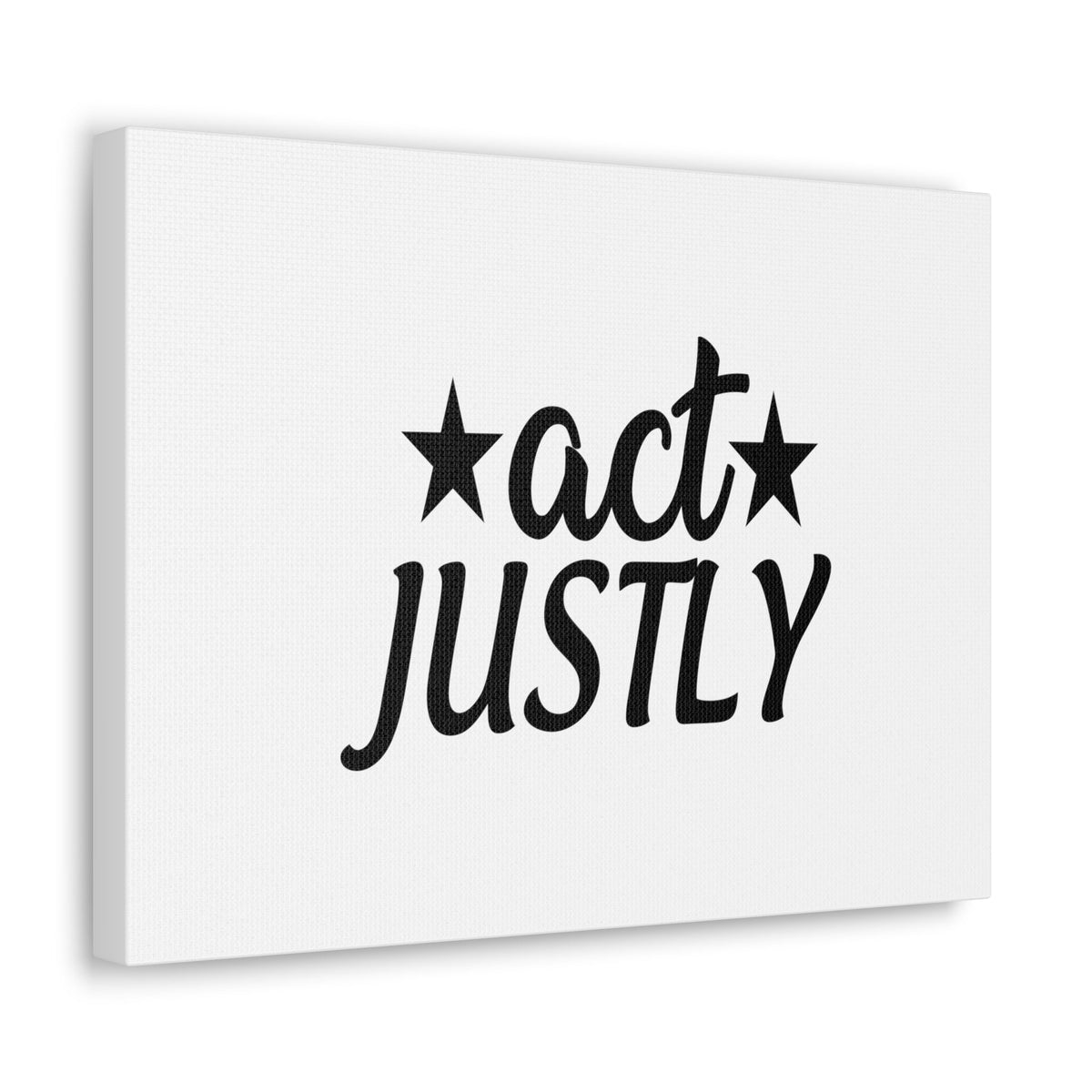 Scripture Walls Act Justly Micah 6:8 Star Christian Wall Art Bible Verse Print Ready to Hang Unframed-Express Your Love Gifts