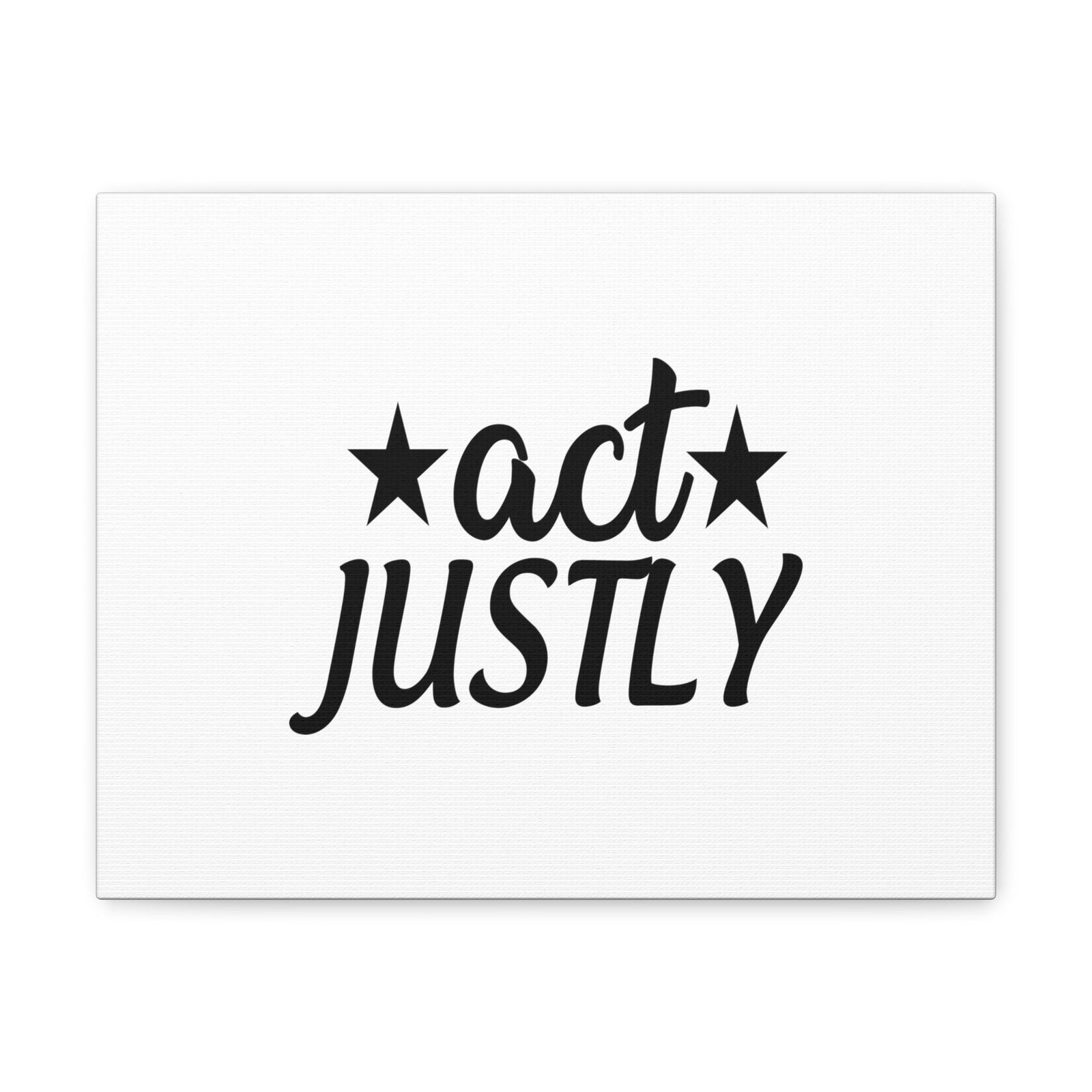 Scripture Walls Act Justly Micah 6:8 Star Christian Wall Art Bible Verse Print Ready to Hang Unframed-Express Your Love Gifts