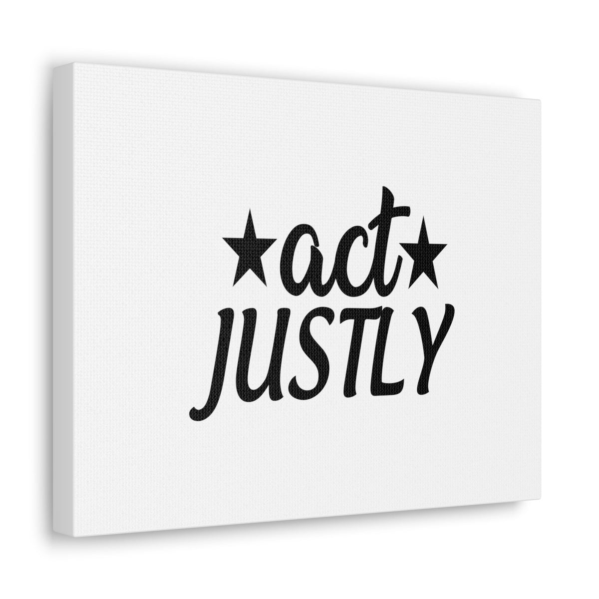 Scripture Walls Act Justly Micah 6:8 Star Christian Wall Art Bible Verse Print Ready to Hang Unframed-Express Your Love Gifts