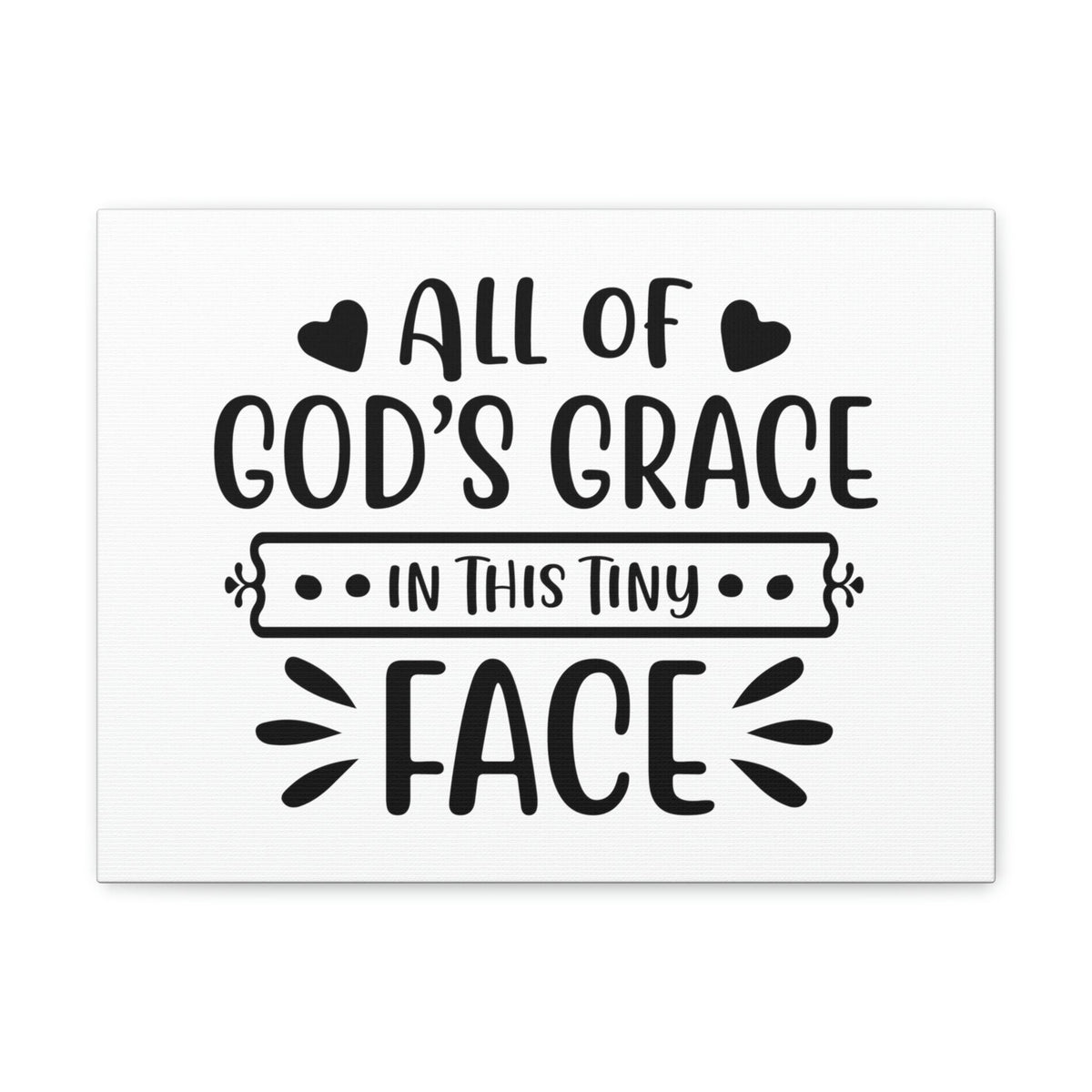 Scripture Walls All Of God's Grace 2 Corinthians 12:9 Christian Wall Art Print Ready to Hang Unframed-Express Your Love Gifts