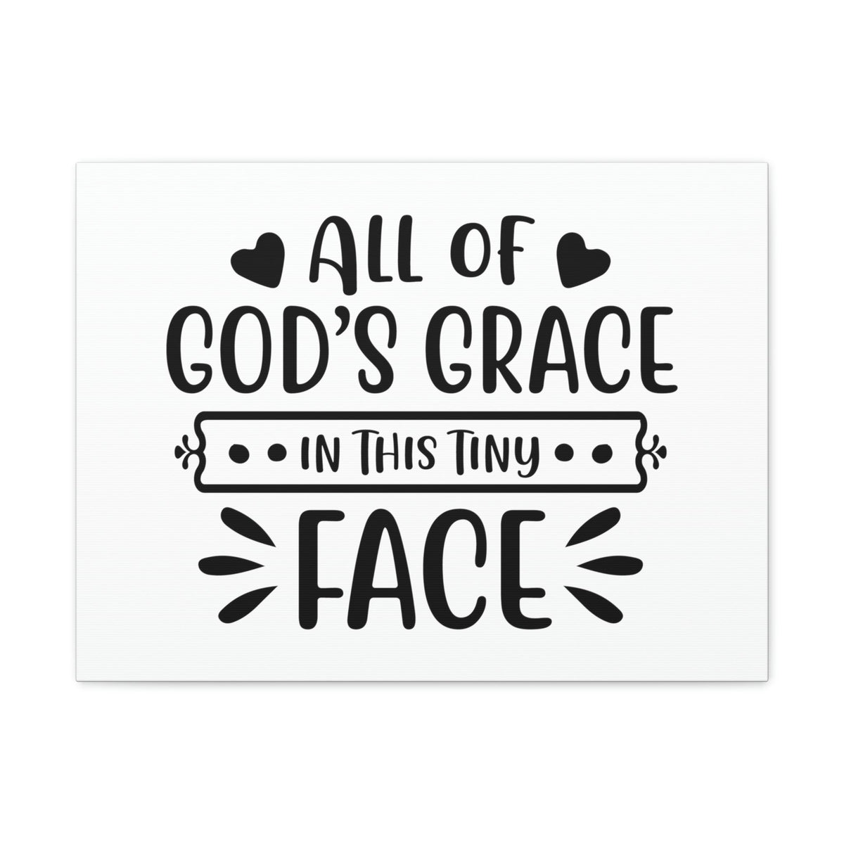 Scripture Walls All Of God's Grace 2 Corinthians 12:9 Christian Wall Art Print Ready to Hang Unframed-Express Your Love Gifts