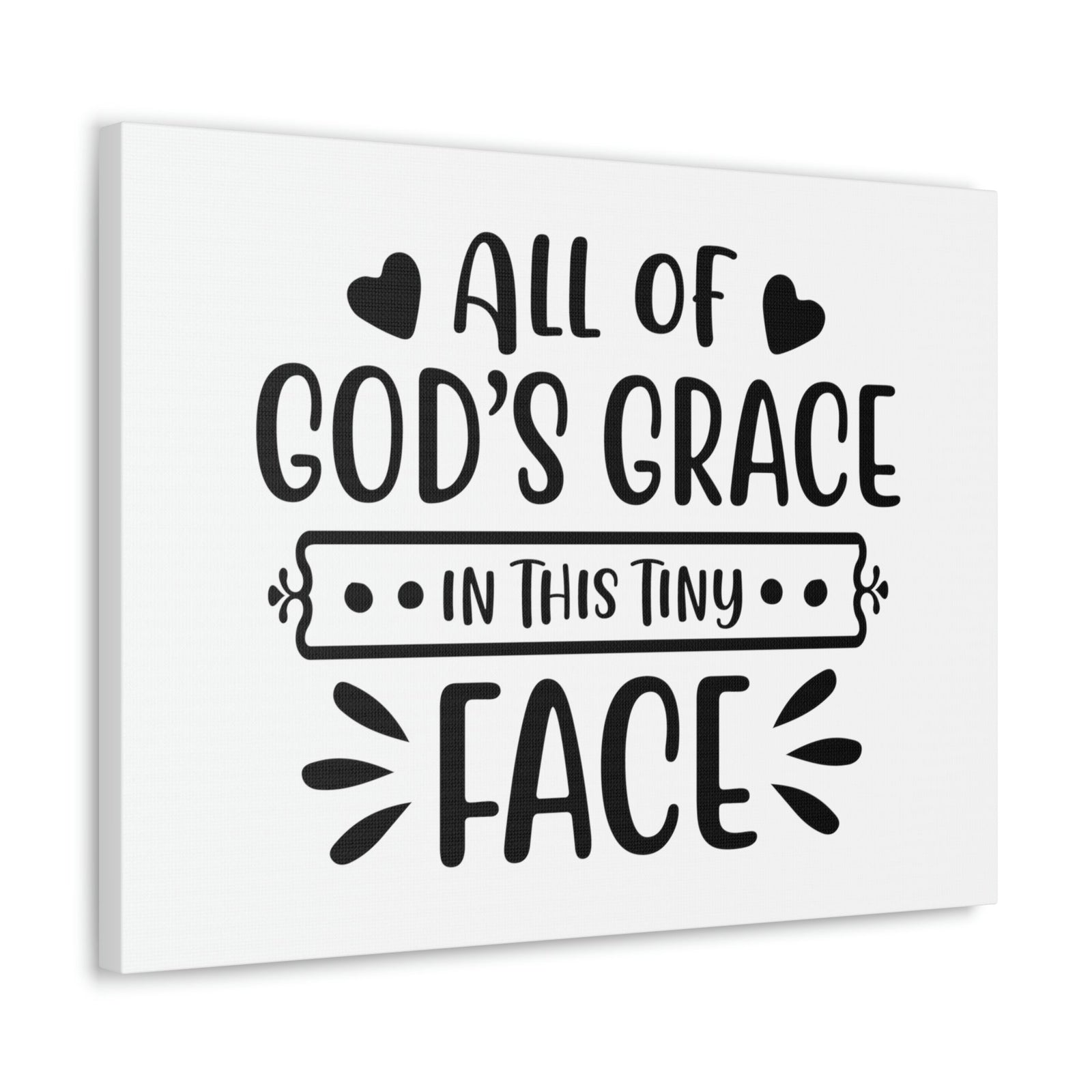 Scripture Walls All Of God's Grace 2 Corinthians 12:9 Christian Wall Art Print Ready to Hang Unframed-Express Your Love Gifts