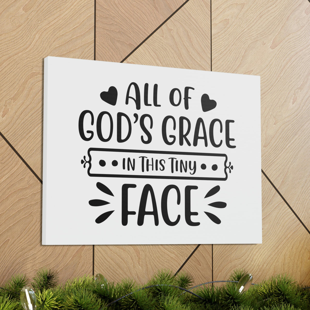 Scripture Walls All Of God's Grace 2 Corinthians 12:9 Christian Wall Art Print Ready to Hang Unframed-Express Your Love Gifts
