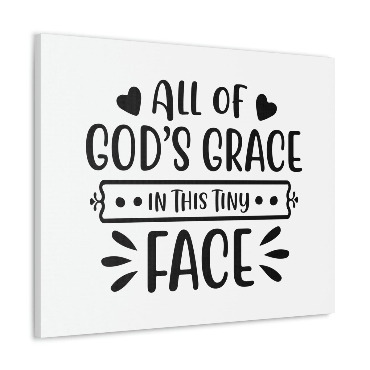 Scripture Walls All Of God's Grace 2 Corinthians 12:9 Christian Wall Art Print Ready to Hang Unframed-Express Your Love Gifts