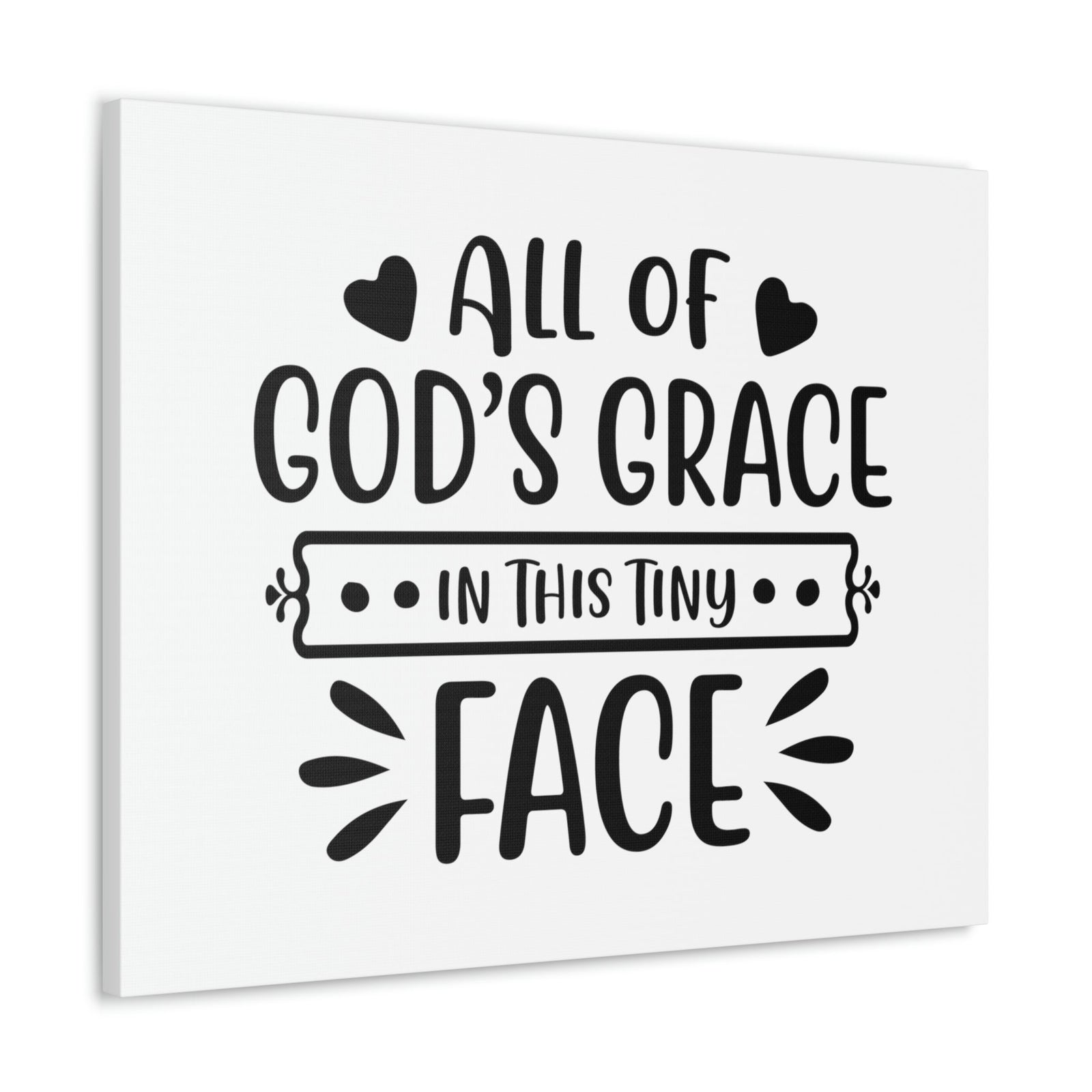 Scripture Walls All Of God's Grace 2 Corinthians 12:9 Christian Wall Art Print Ready to Hang Unframed-Express Your Love Gifts