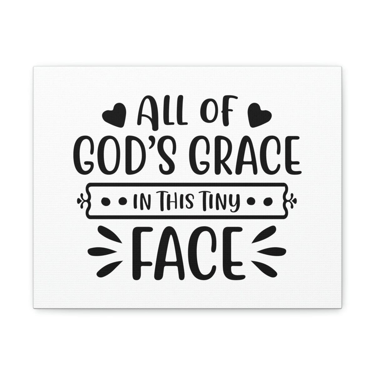 Scripture Walls All Of God's Grace 2 Corinthians 12:9 Christian Wall Art Print Ready to Hang Unframed-Express Your Love Gifts