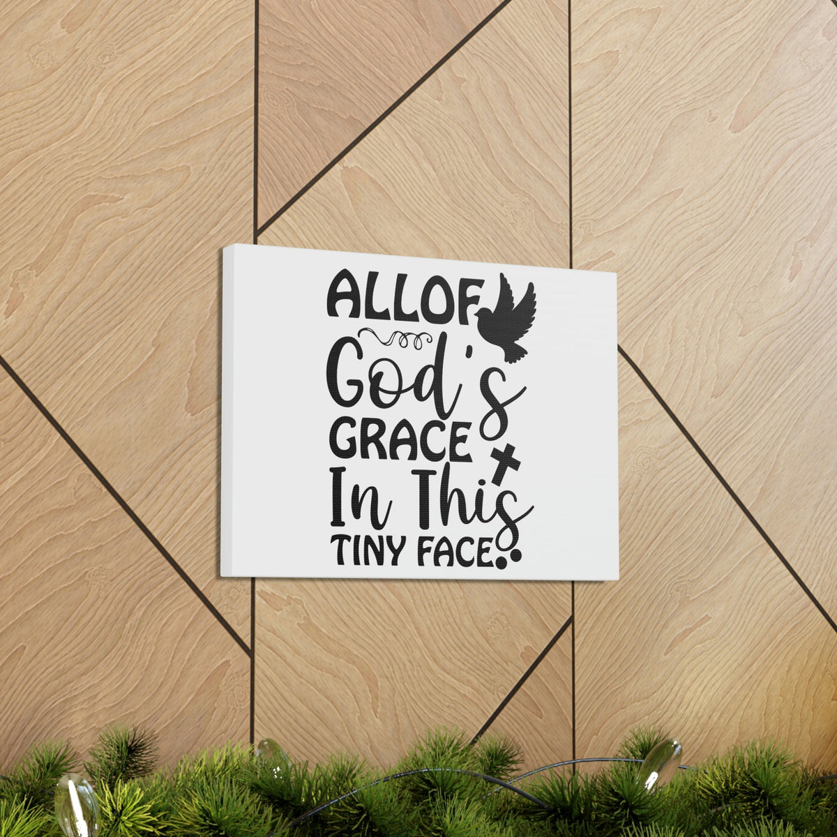 Scripture Walls All Of God's Grace Hebrews 4:16 Christian Wall Art Print Ready to Hang Unframed-Express Your Love Gifts