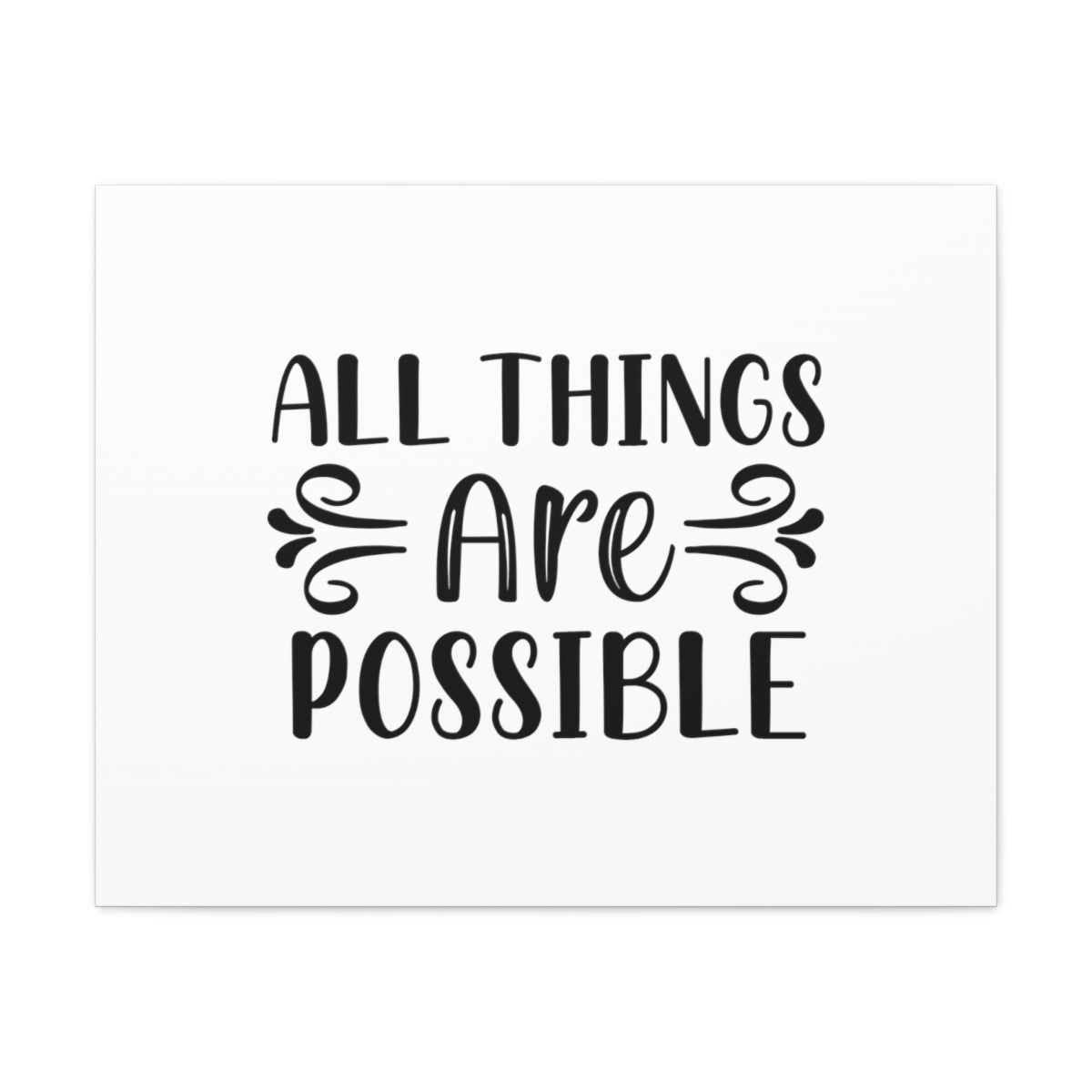 Scripture Walls All Things Are Possible Isaiah 41:10 Christian Wall Art Bible Verse Print Ready to Hang Unframed-Express Your Love Gifts