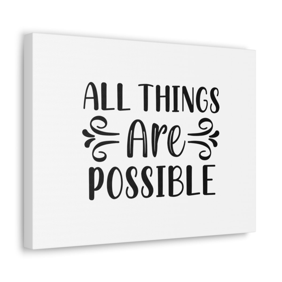 Scripture Walls All Things Are Possible Isaiah 41:10 Christian Wall Art Bible Verse Print Ready to Hang Unframed-Express Your Love Gifts