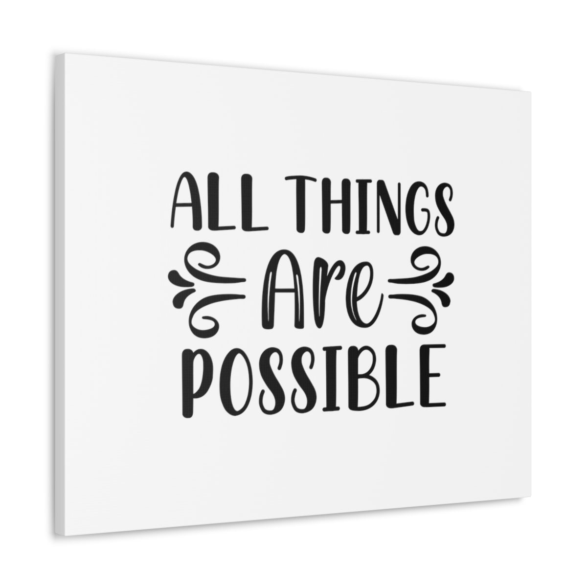 Scripture Walls All Things Are Possible Isaiah 41:10 Christian Wall Art Bible Verse Print Ready to Hang Unframed-Express Your Love Gifts