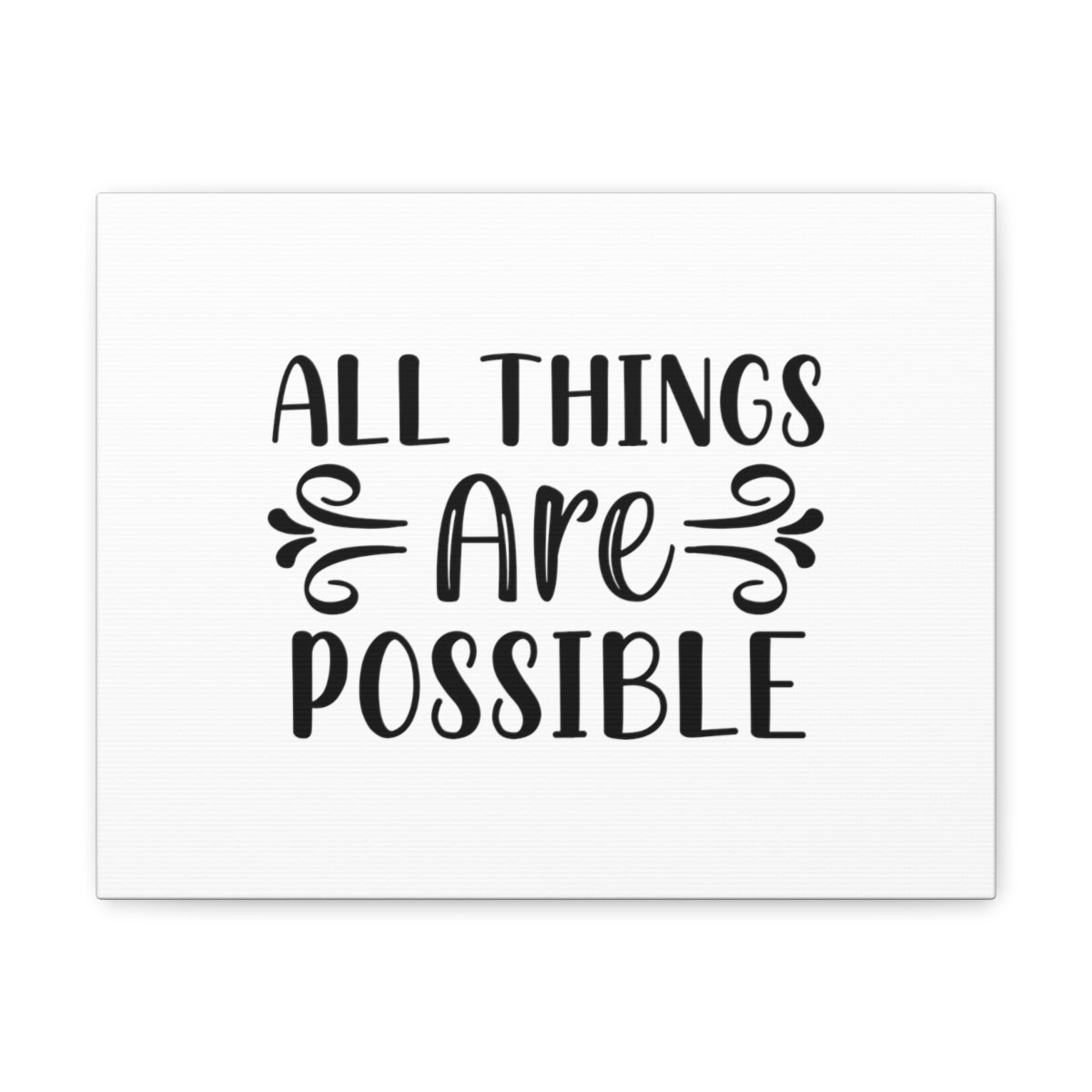 Scripture Walls All Things Are Possible Isaiah 41:10 Christian Wall Art Bible Verse Print Ready to Hang Unframed-Express Your Love Gifts