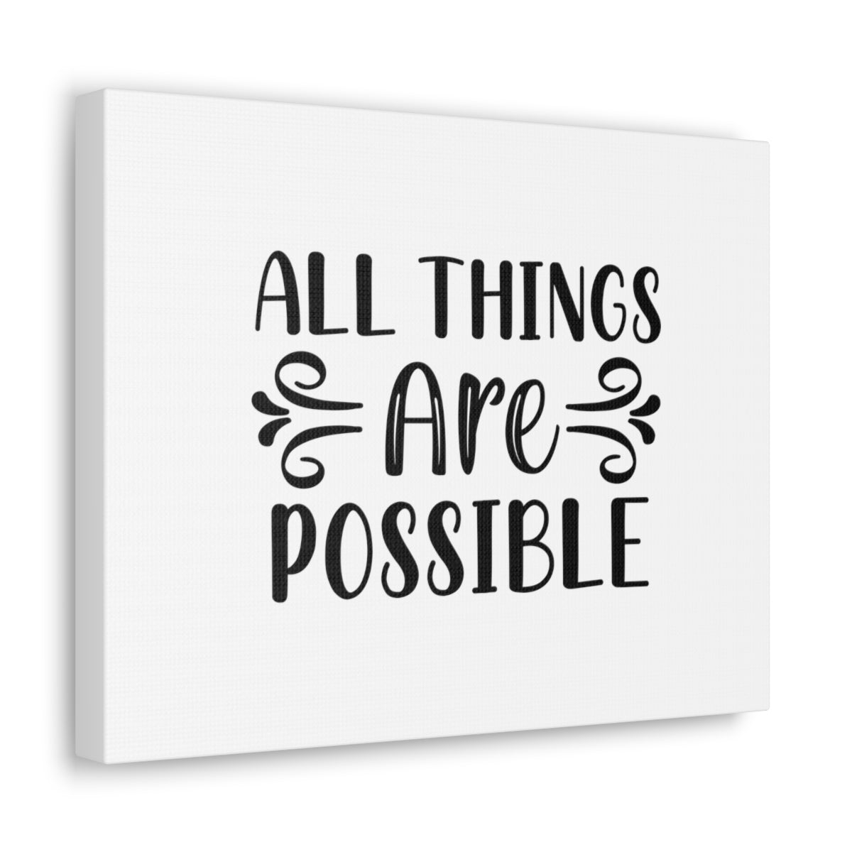 Scripture Walls All Things Are Possible Isaiah 41:10 Christian Wall Art Bible Verse Print Ready to Hang Unframed-Express Your Love Gifts