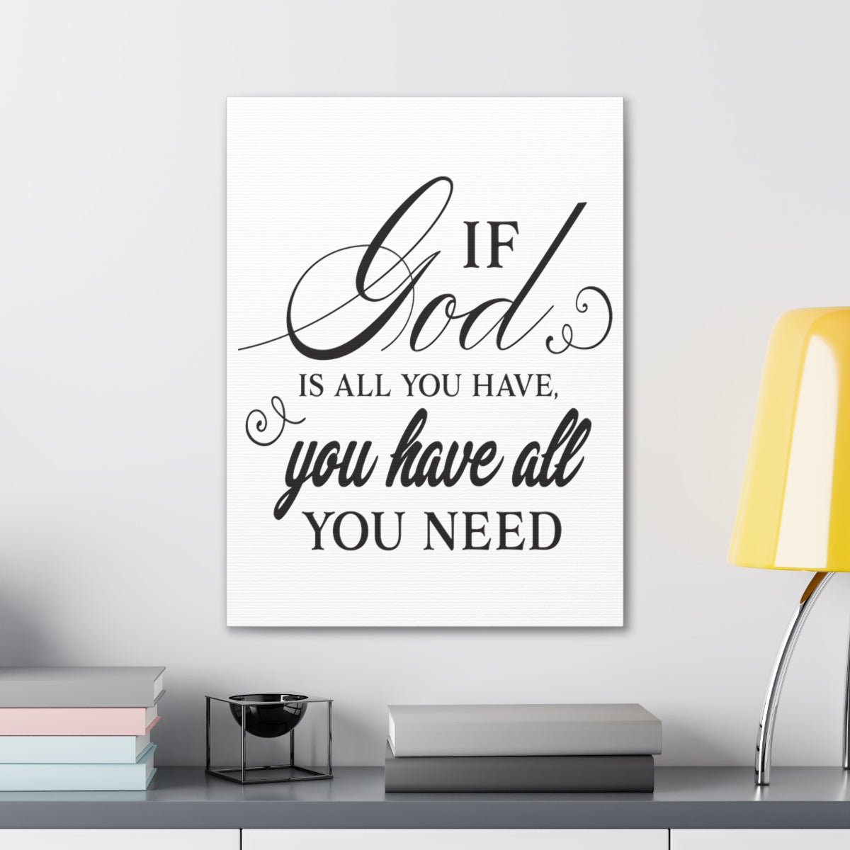 Scripture Walls All You Need Philippians 4:19 Christian Wall Art Print Ready to Hang Unframed-Express Your Love Gifts