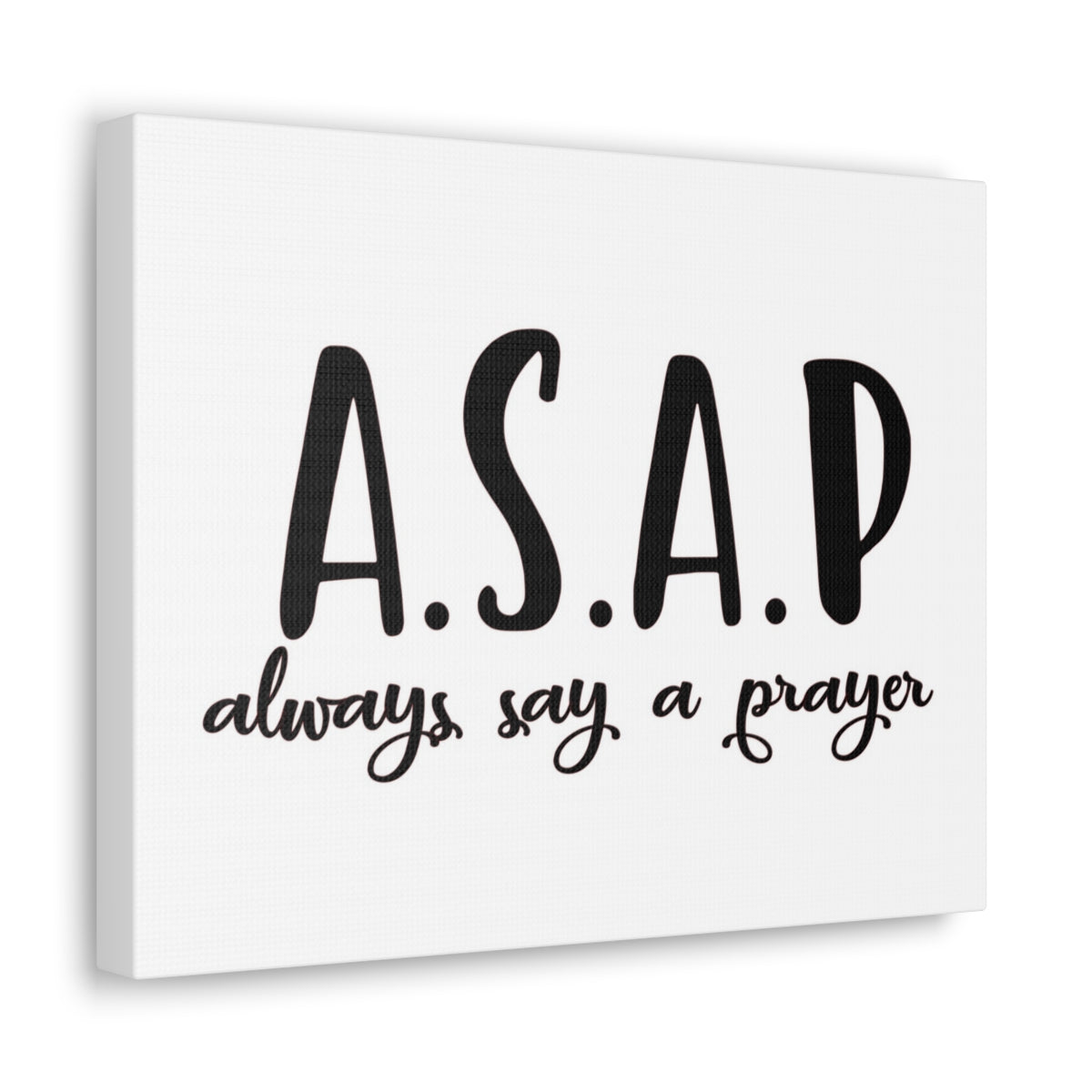 Scripture Walls Always Say A Pray Ephesians 6:18 Christian Wall Art Print Ready to Hang Unframed-Express Your Love Gifts