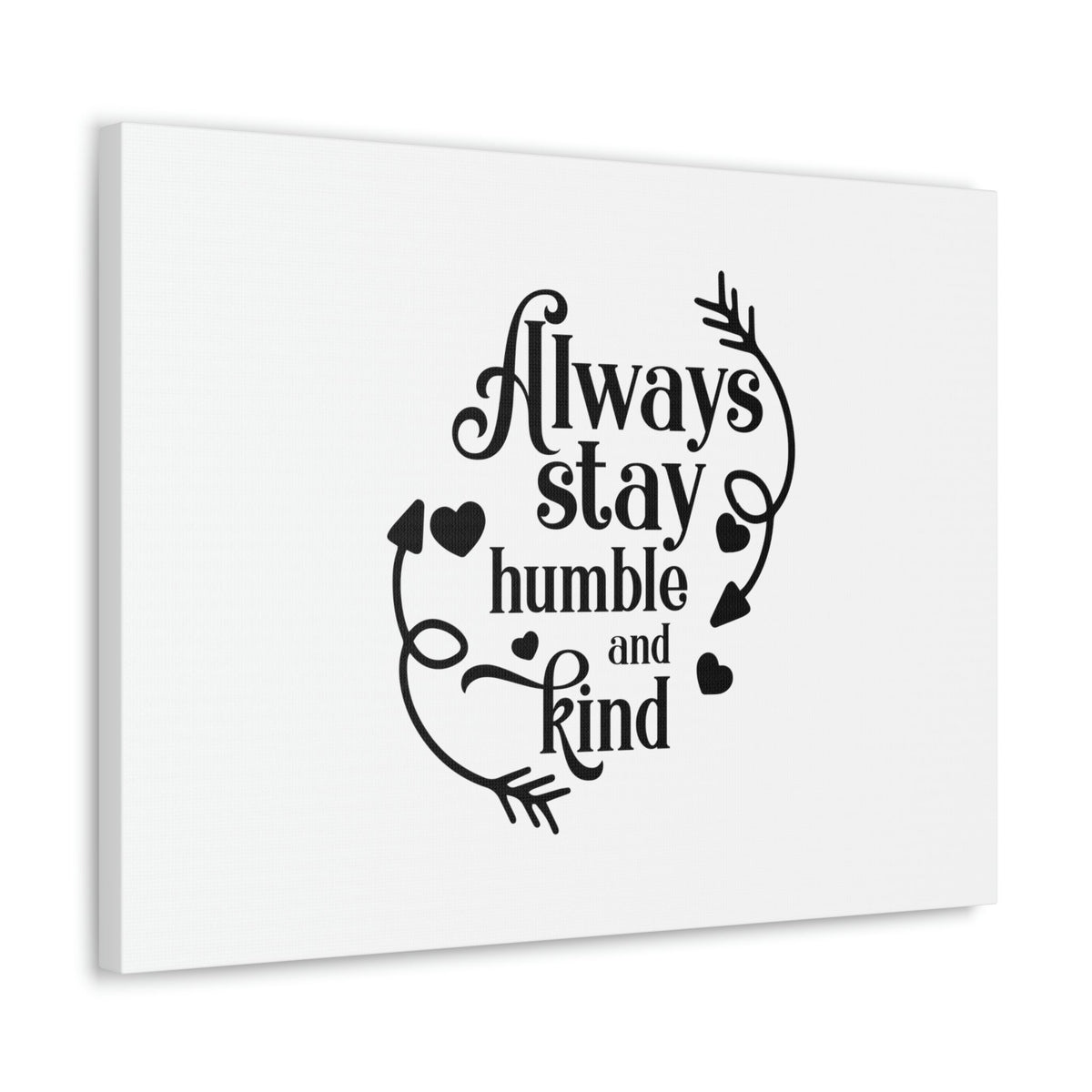 Scripture Walls Always Stay Humble And Kind Ephesians 4:2 Christian Wall Art Bible Verse Print Ready to Hang Unframed-Express Your Love Gifts