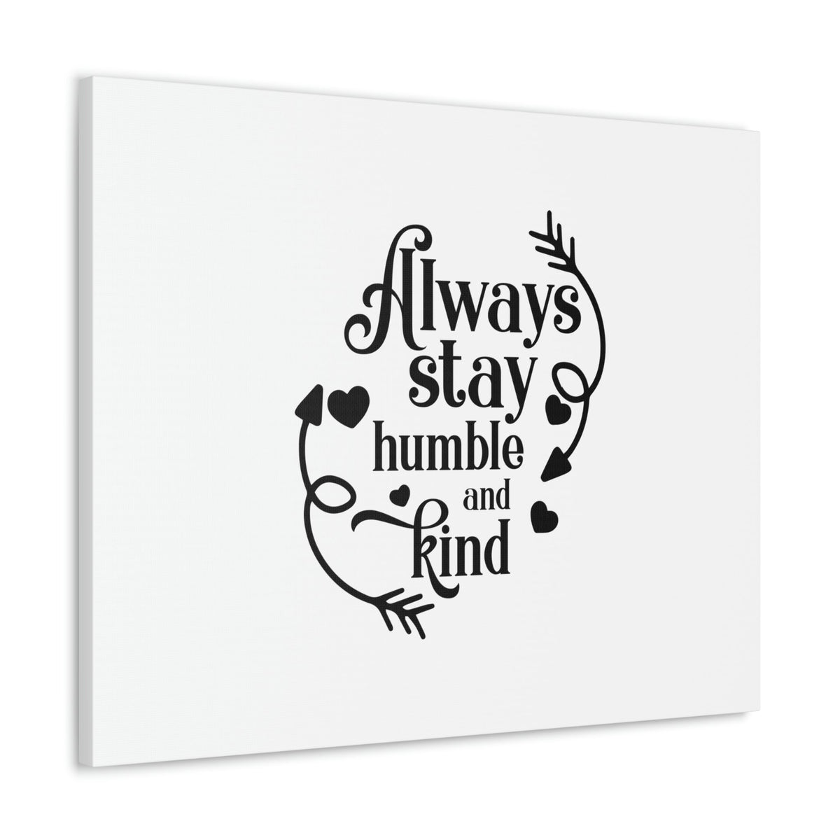 Scripture Walls Always Stay Humble And Kind Ephesians 4:2 Christian Wall Art Bible Verse Print Ready to Hang Unframed-Express Your Love Gifts