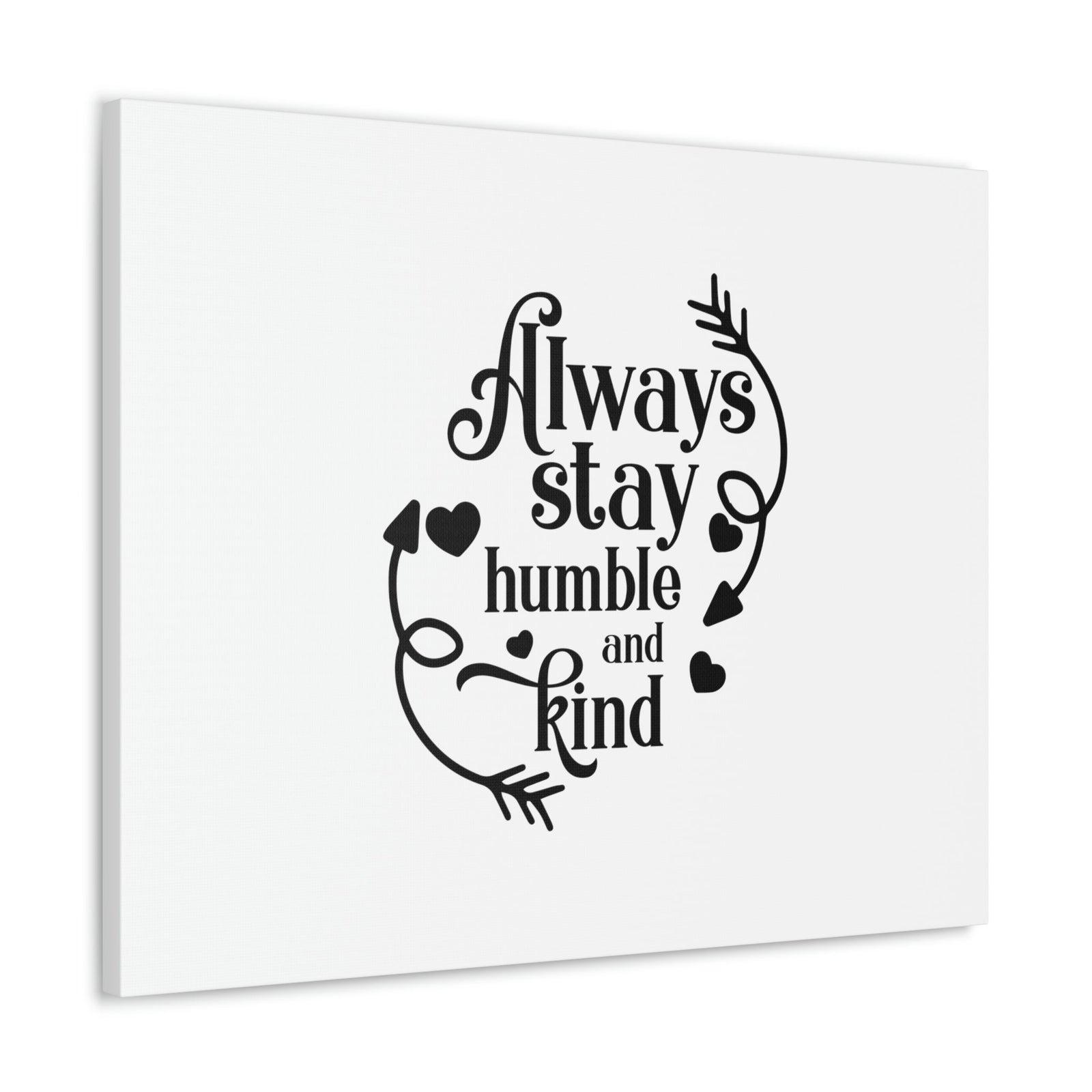 Scripture Walls Always Stay Humble And Kind Ephesians 4:2 Christian Wall Art Bible Verse Print Ready to Hang Unframed-Express Your Love Gifts