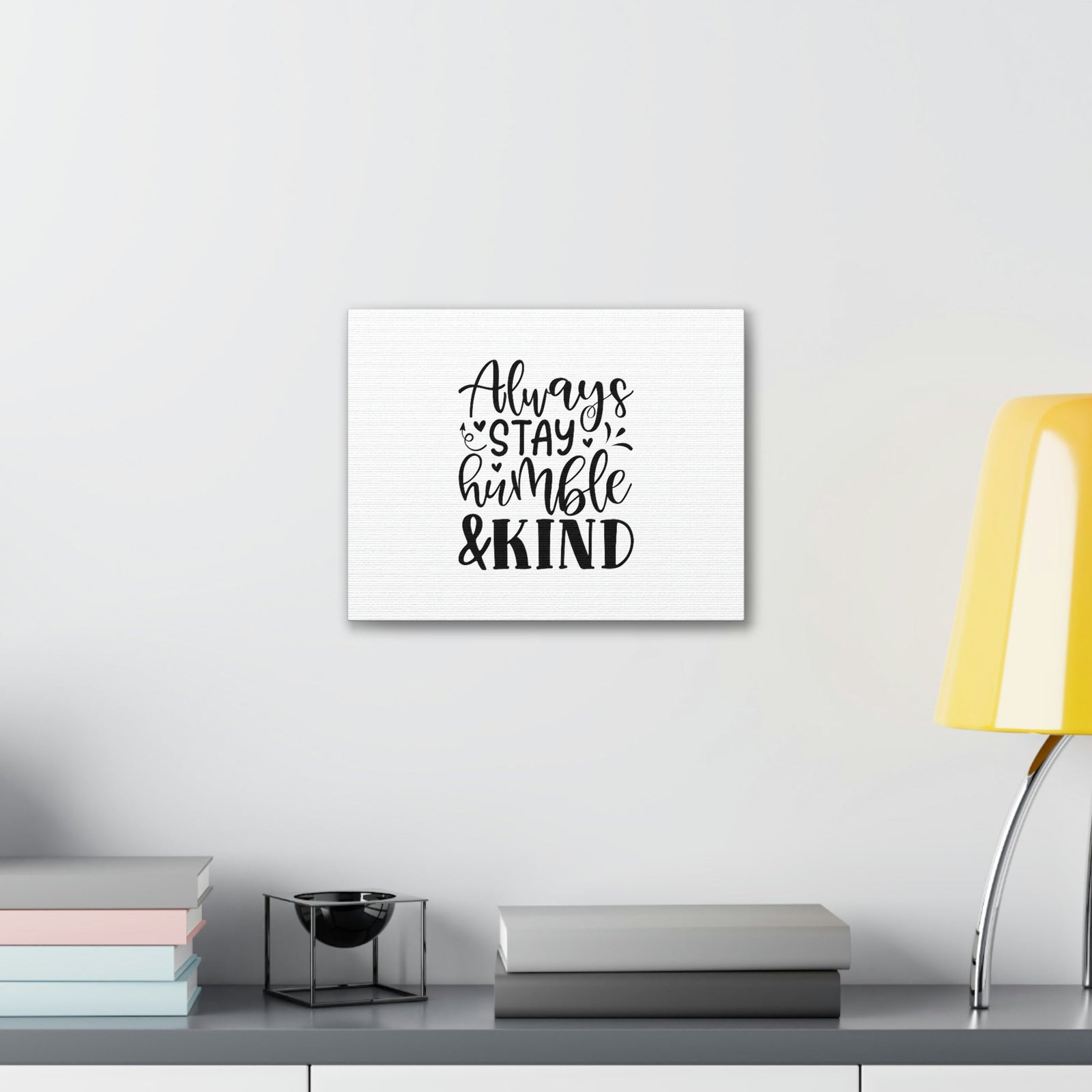 Scripture Walls Always Stay Humble & Kind James 4:10 Christian Wall Art Bible Verse Print Ready to Hang Unframed-Express Your Love Gifts