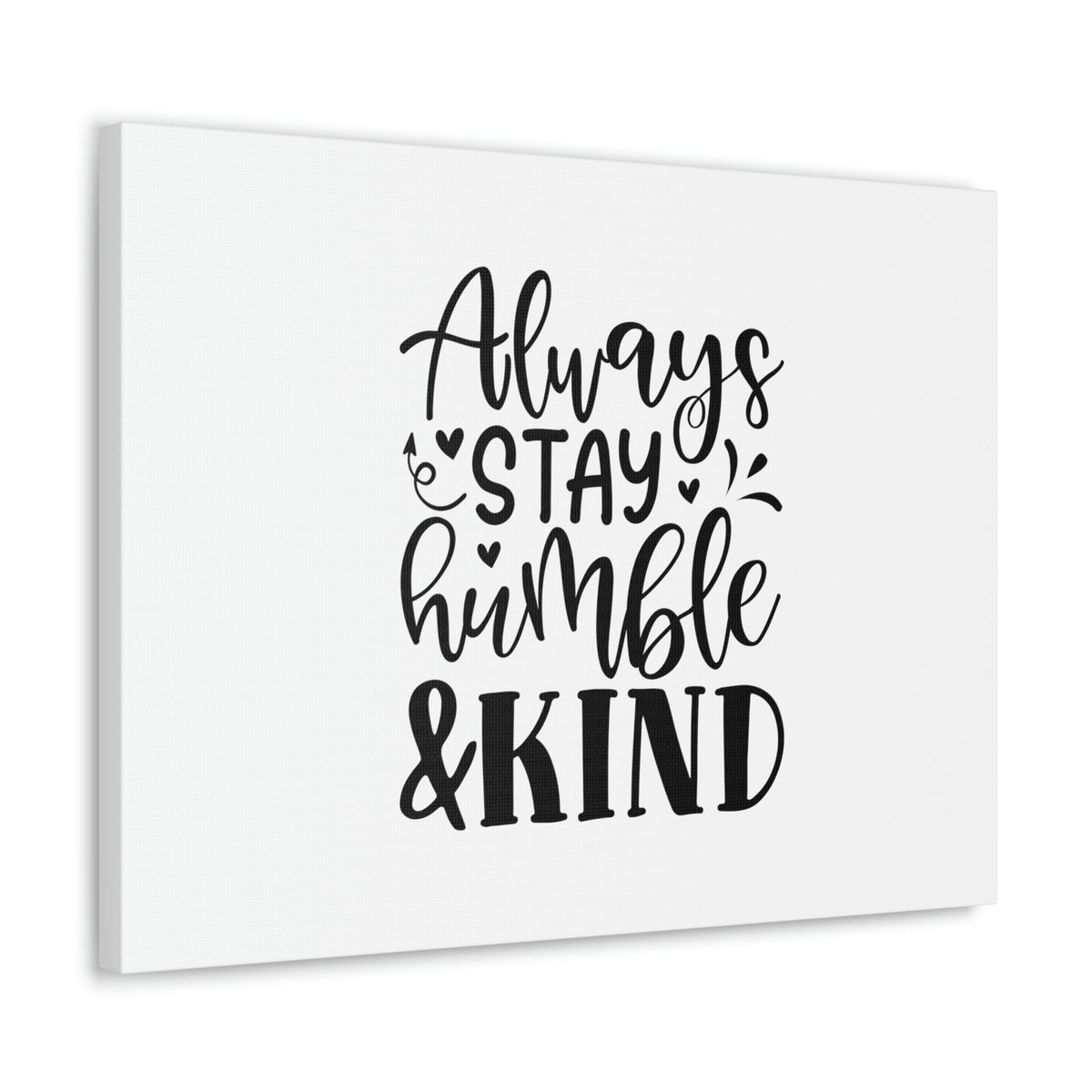 Scripture Walls Always Stay Humble & Kind James 4:10 Christian Wall Art Bible Verse Print Ready to Hang Unframed-Express Your Love Gifts