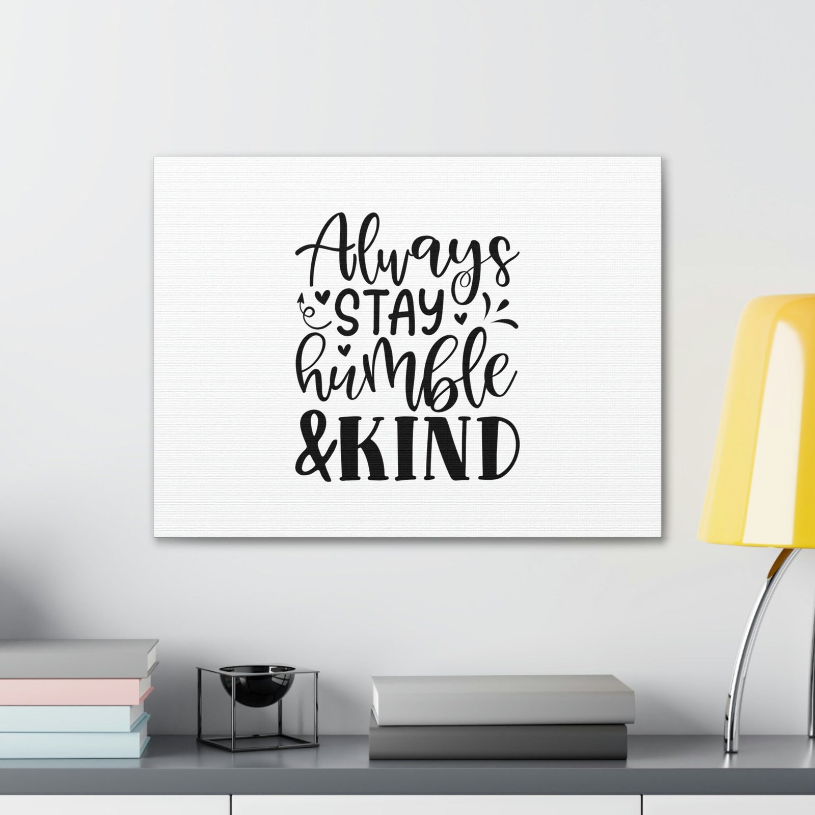 Scripture Walls Always Stay Humble & Kind James 4:10 Christian Wall Art Bible Verse Print Ready to Hang Unframed-Express Your Love Gifts