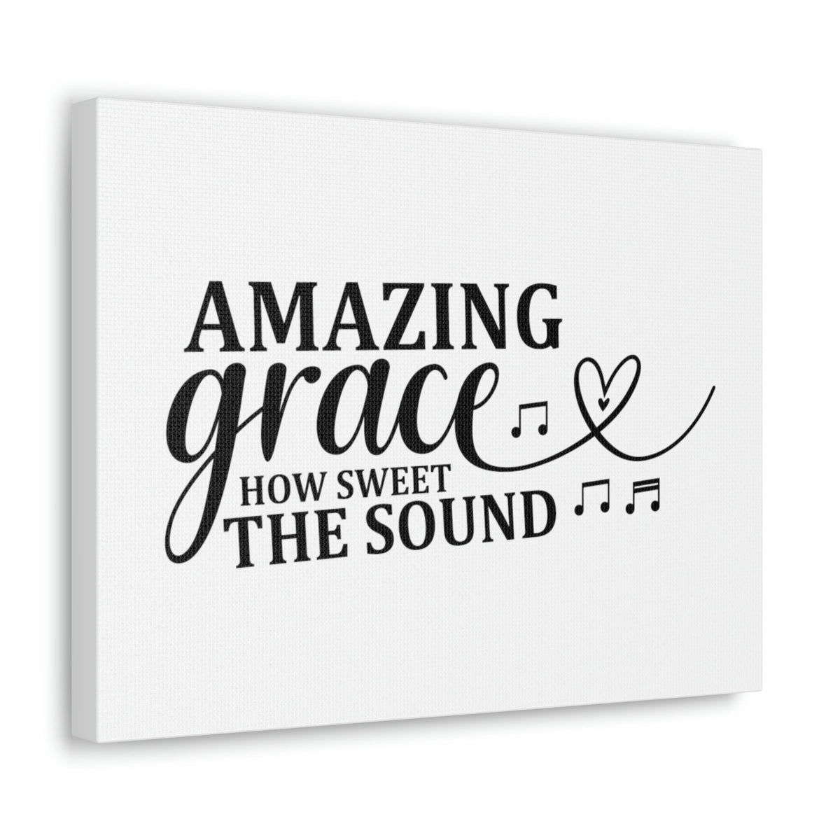 Scripture Walls Amazing Grace Ephesians 2:8-9 Music Note Christian Wall Art Bible Verse Print Ready to Hang Unframed-Express Your Love Gifts