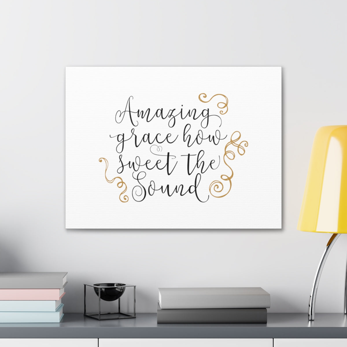 Scripture Walls Amazing Grace James 4:6 Christian Wall Art Bible Verse Print Ready to Hang Unframed-Express Your Love Gifts