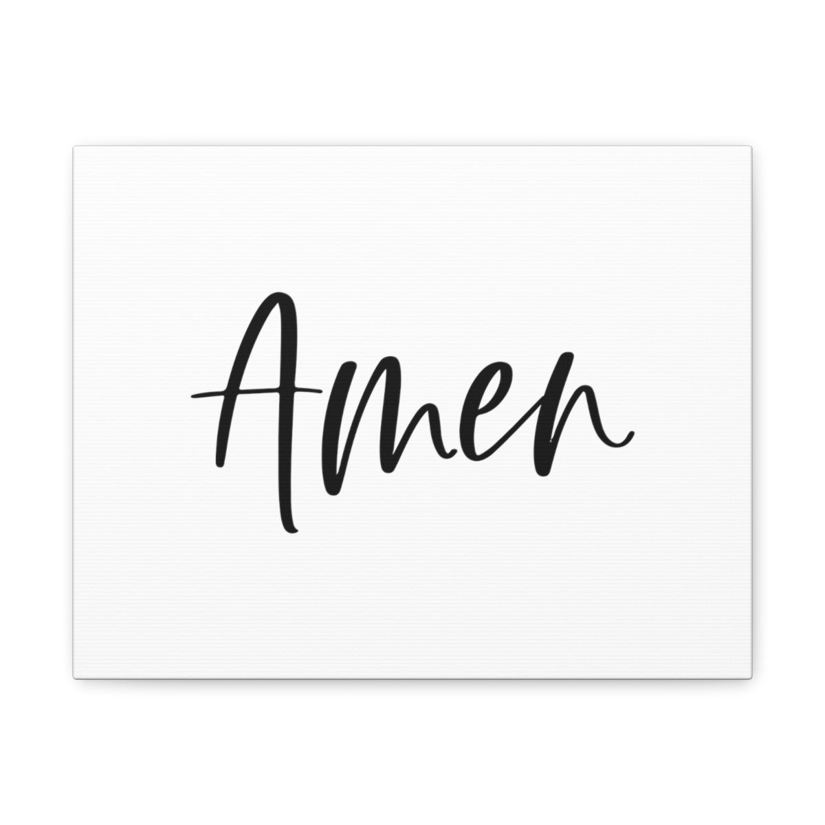 Scripture Walls Amen White Psalms 106:48 Christian Wall Art Bible Verse Print Ready to Hang Unframed-Express Your Love Gifts