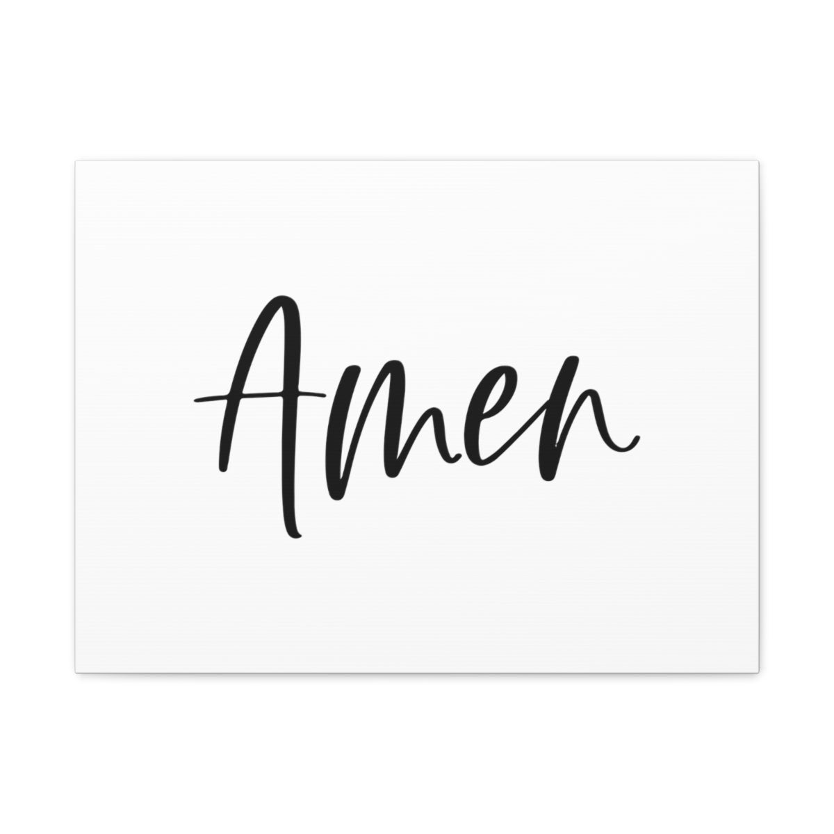 Scripture Walls Amen White Psalms 106:48 Christian Wall Art Bible Verse Print Ready to Hang Unframed-Express Your Love Gifts