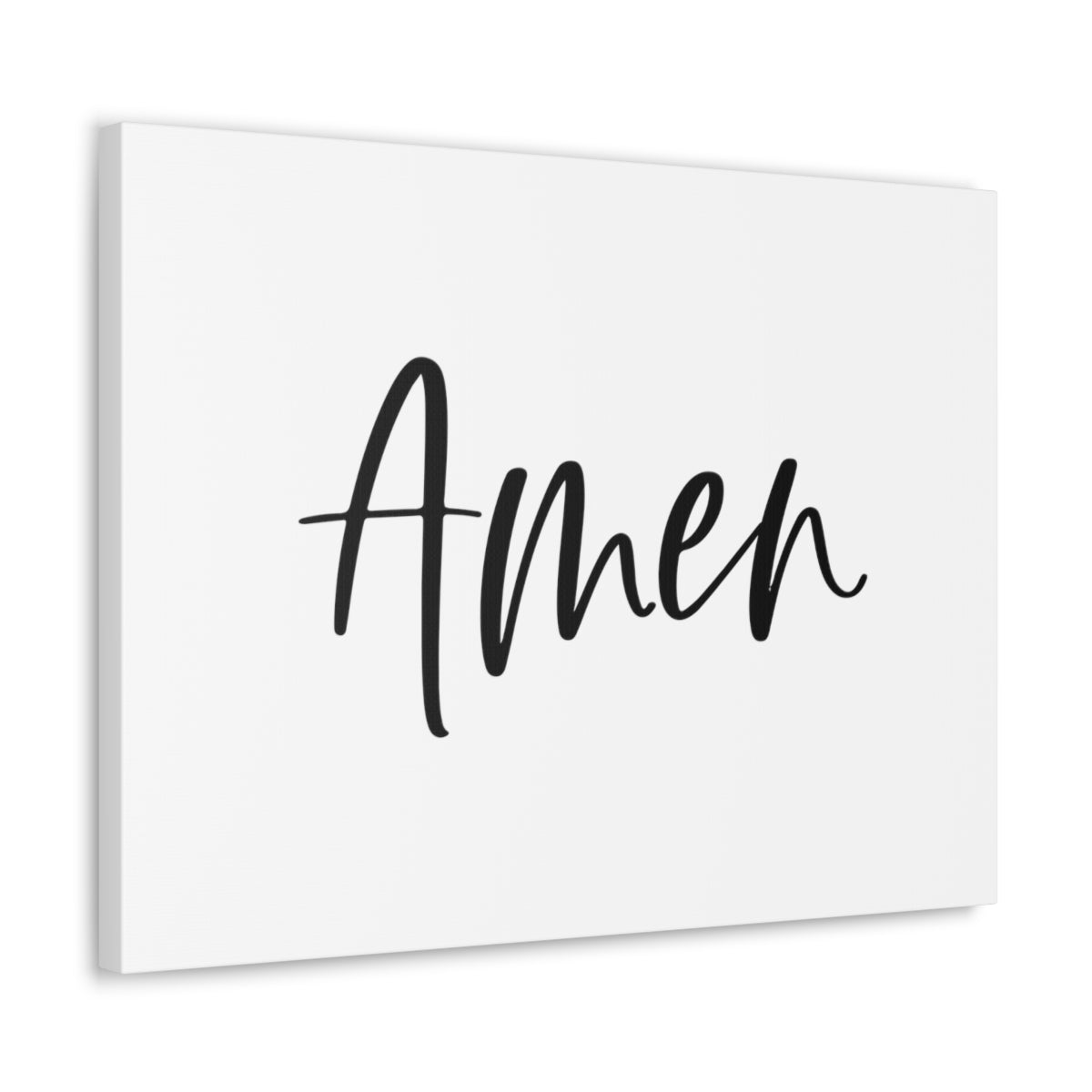 Scripture Walls Amen White Psalms 106:48 Christian Wall Art Bible Verse Print Ready to Hang Unframed-Express Your Love Gifts
