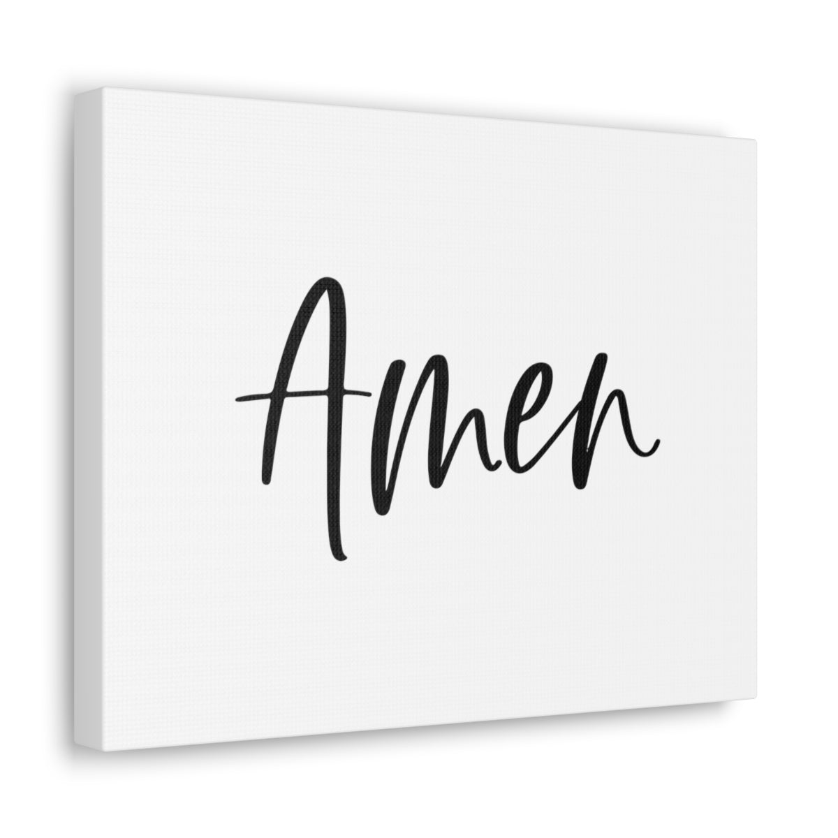 Scripture Walls Amen White Psalms 106:48 Christian Wall Art Bible Verse Print Ready to Hang Unframed-Express Your Love Gifts
