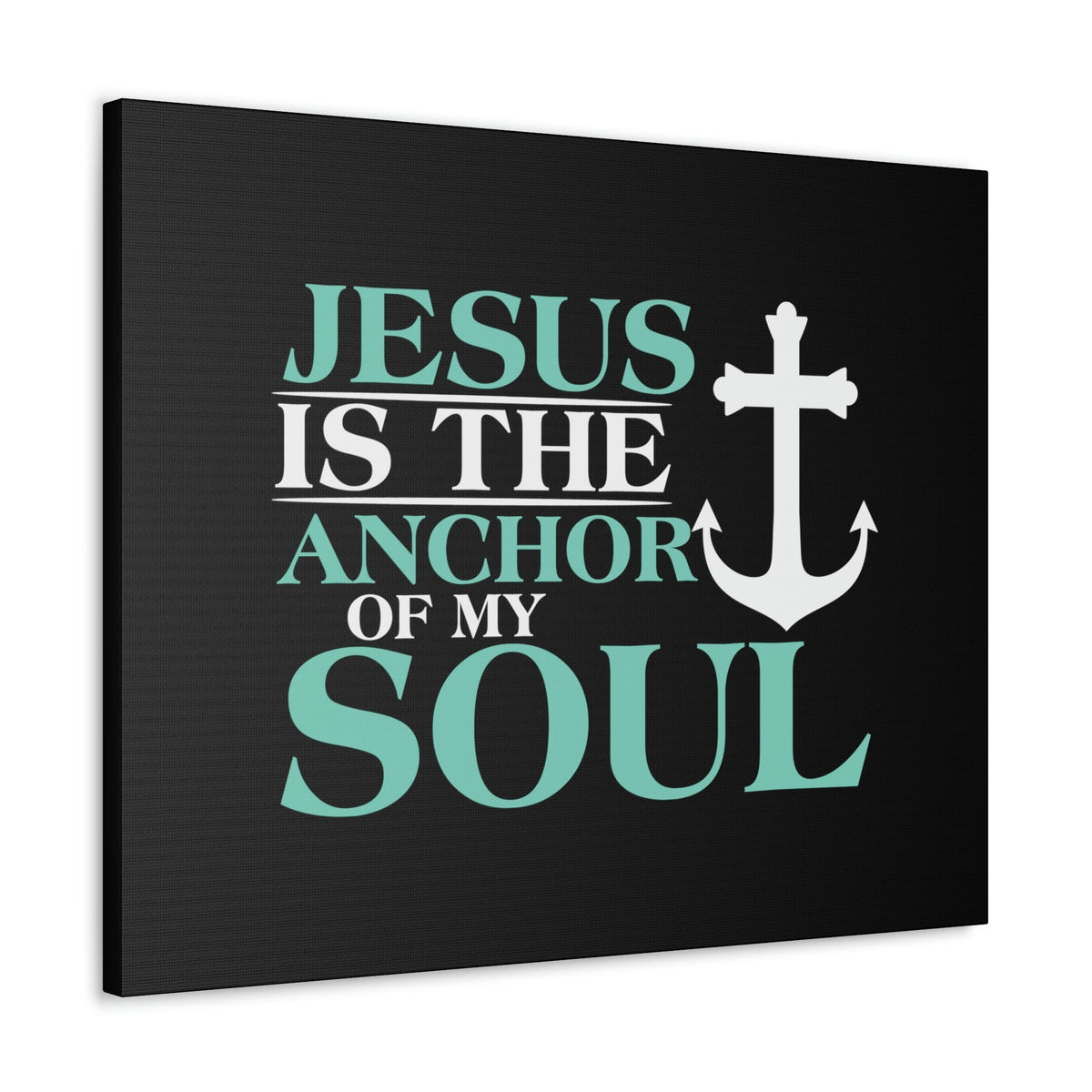 Scripture Walls Anchor Of My Soul Psalm 119:81 Light Blue Christian Wall Art Bible Verse Print Ready to Hang Unframed-Express Your Love Gifts