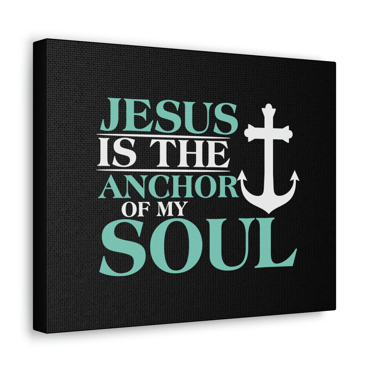 Scripture Walls Anchor Of My Soul Psalm 119:81 Light Blue Christian Wall Art Bible Verse Print Ready to Hang Unframed-Express Your Love Gifts