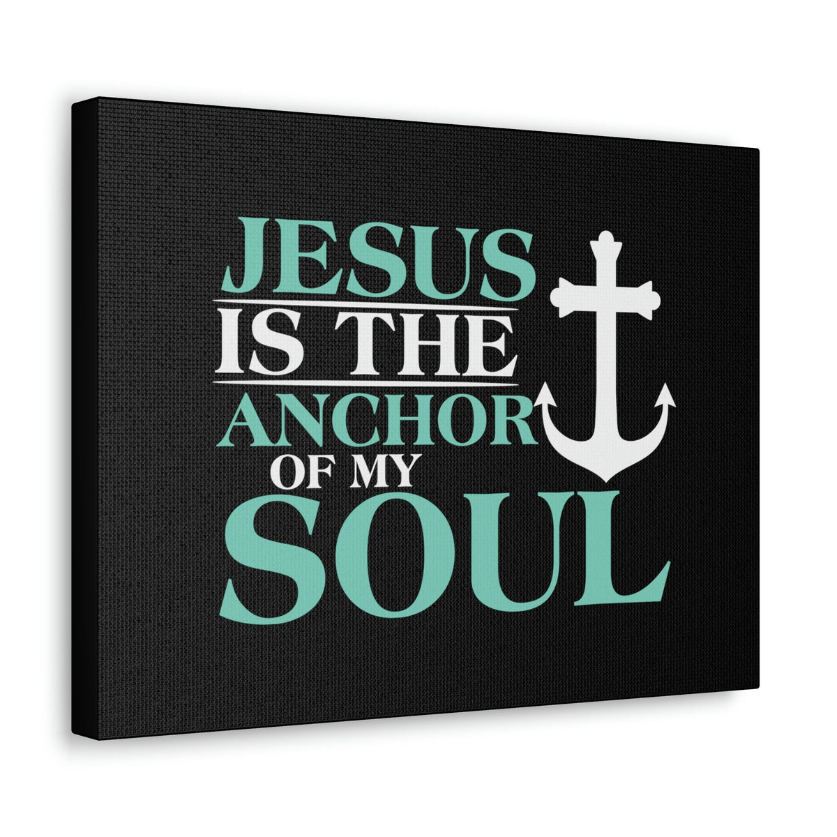 Scripture Walls Anchor Of My Soul Psalm 119:81 Light Blue Christian Wall Art Bible Verse Print Ready to Hang Unframed-Express Your Love Gifts