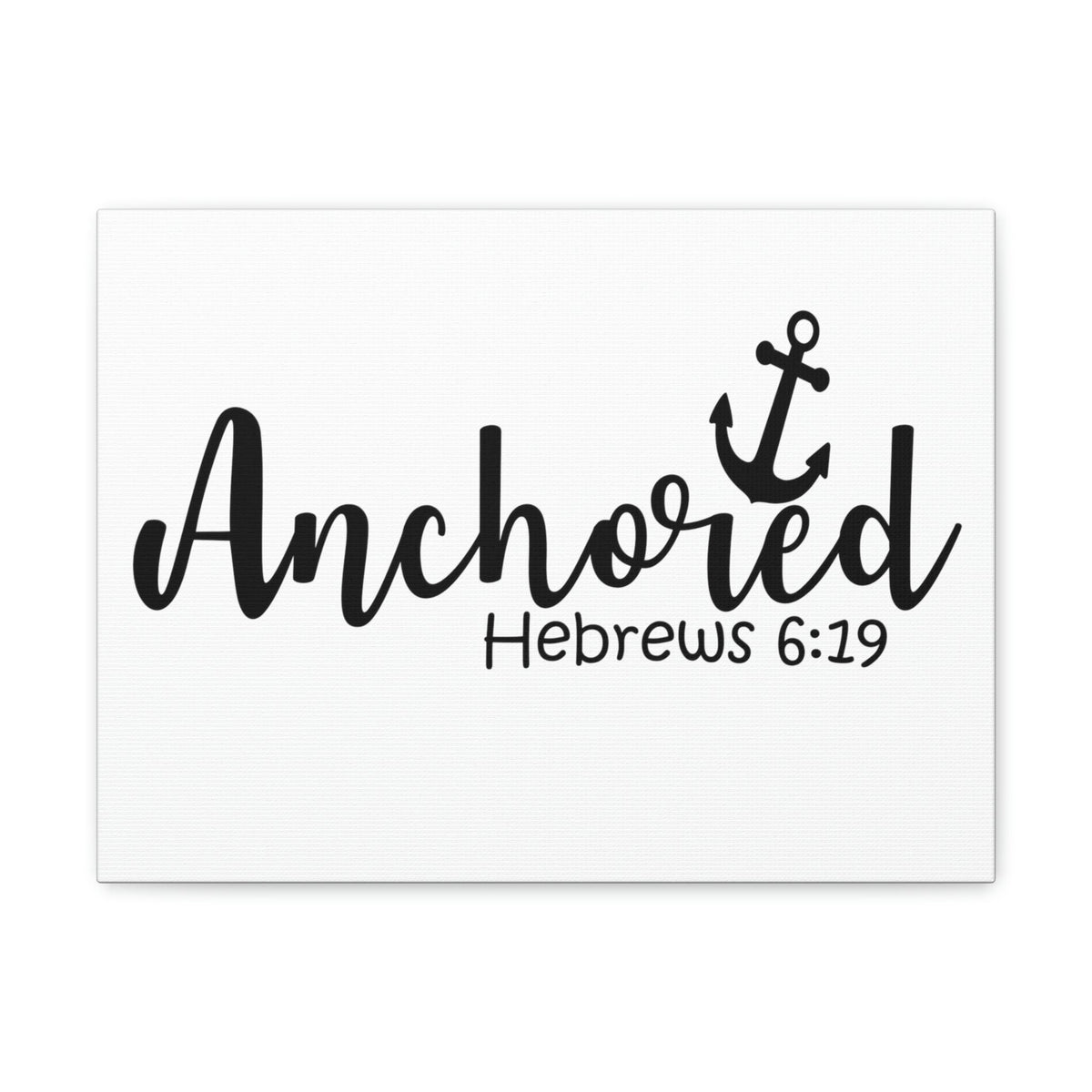 Scripture Walls Anchored Hebrews 6:29 Christian Wall Art Bible Verse Print Ready to Hang Unframed-Express Your Love Gifts