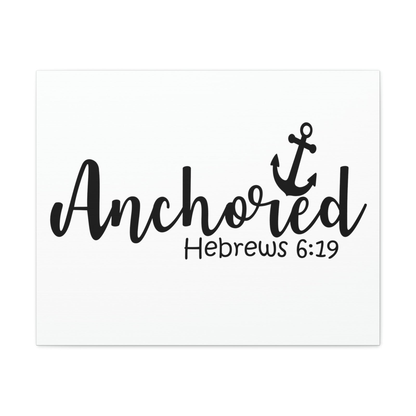 Scripture Walls Anchored Hebrews 6:29 Christian Wall Art Bible Verse Print Ready to Hang Unframed-Express Your Love Gifts