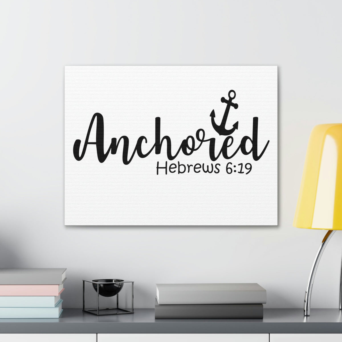 Scripture Walls Anchored Hebrews 6:29 Christian Wall Art Bible Verse Print Ready to Hang Unframed-Express Your Love Gifts